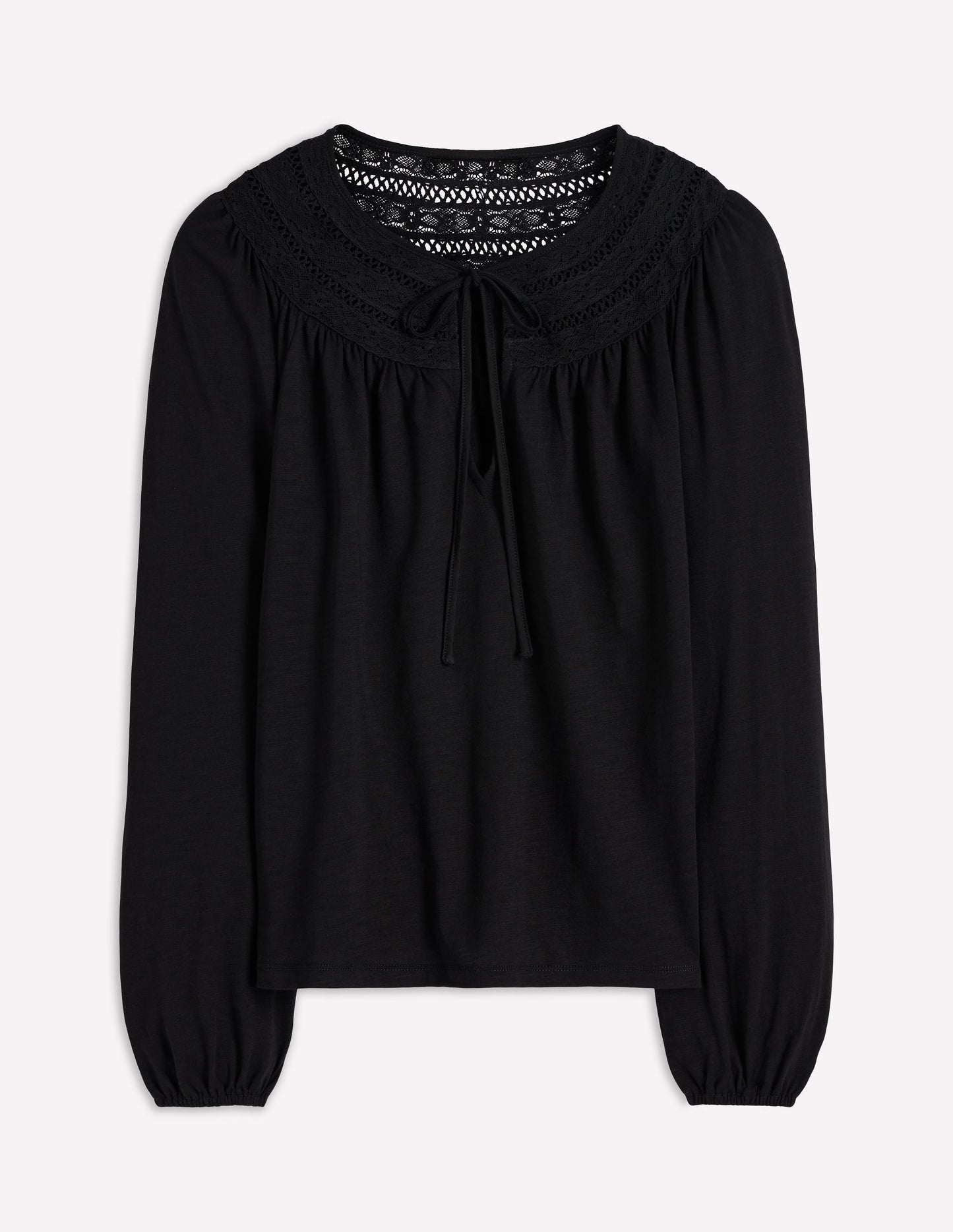 Edi Trim Detail Top-Black