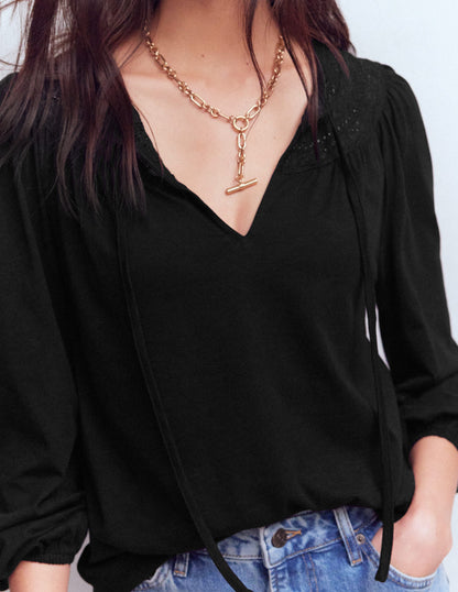 Edi Trim Detail Top-Black-2