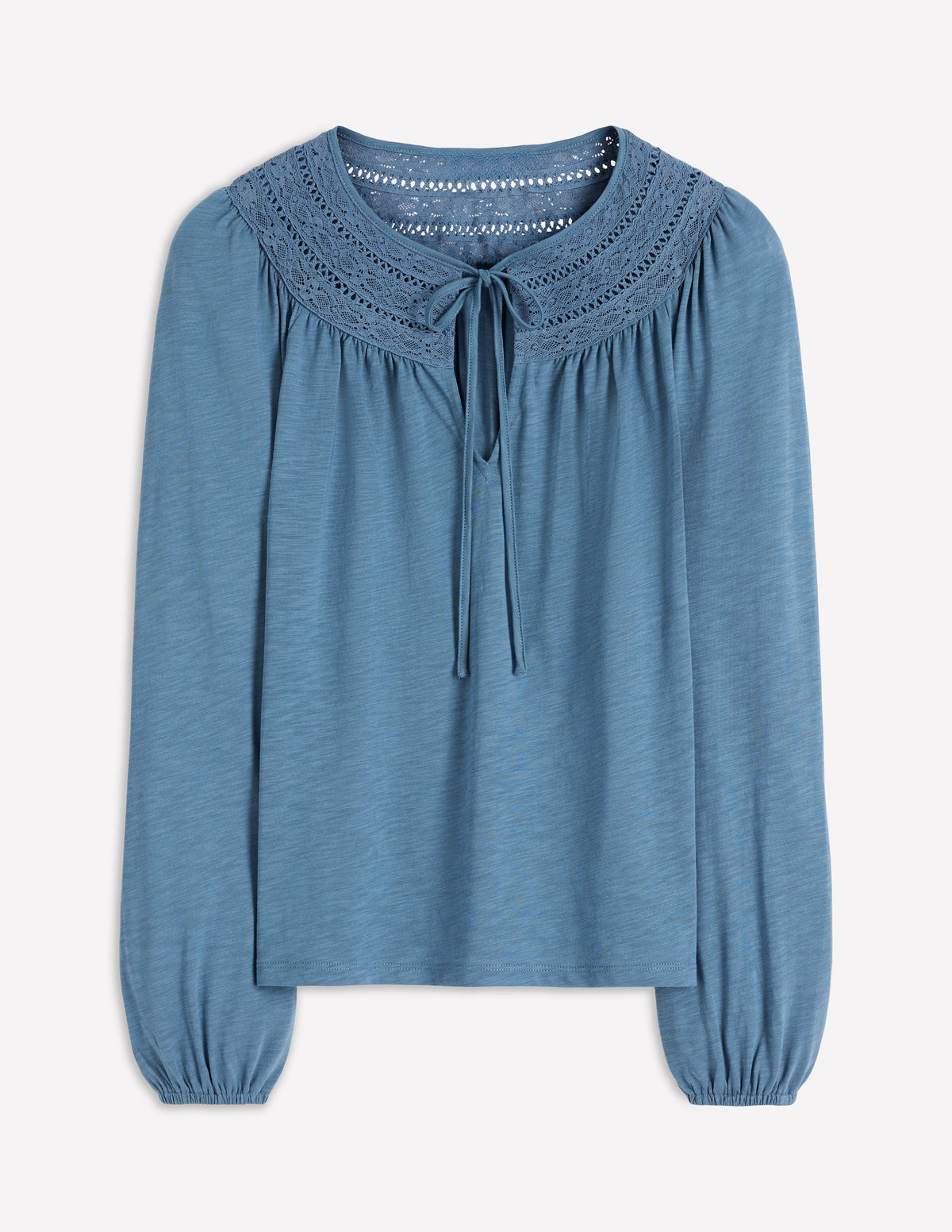 Edi Trim Detail Top-Captains Blue - Image 5