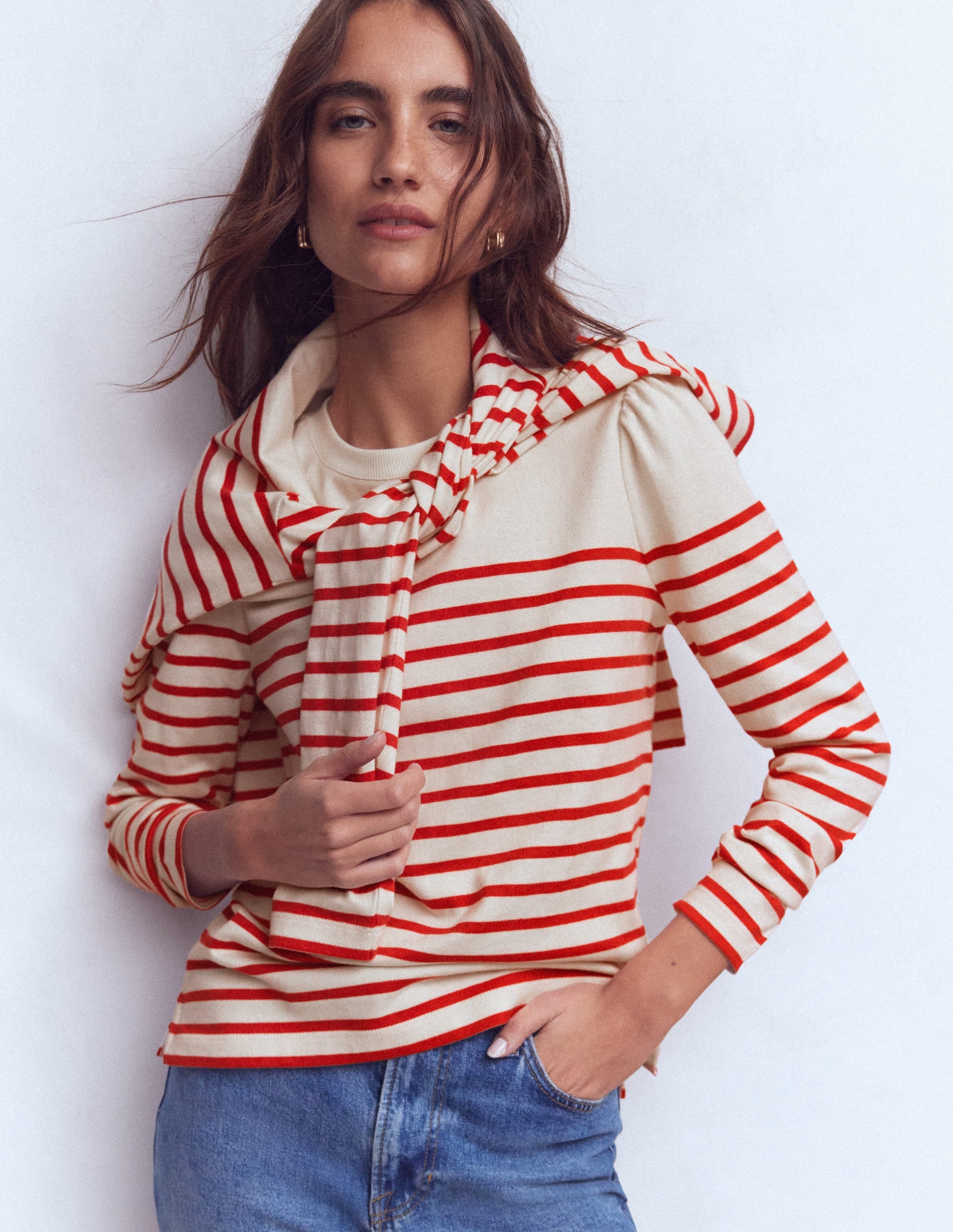 Button Shoulder Mariner-Coconut Milk and Salsa - Image 1