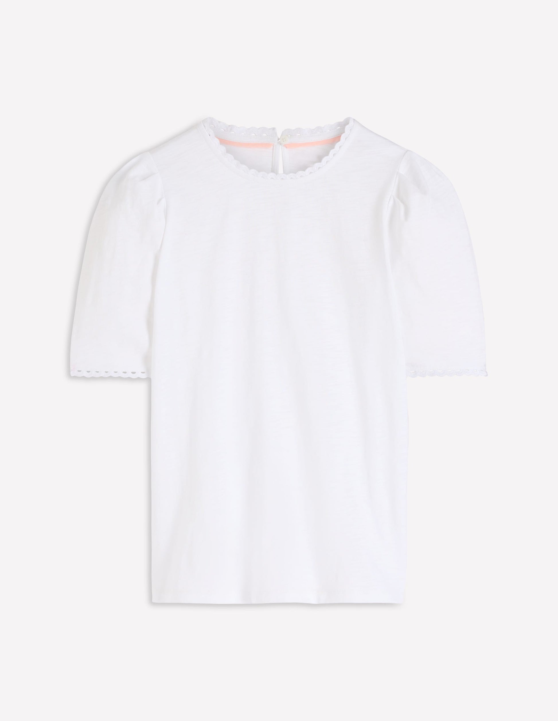 Ali Scallop T-Shirt-White-5