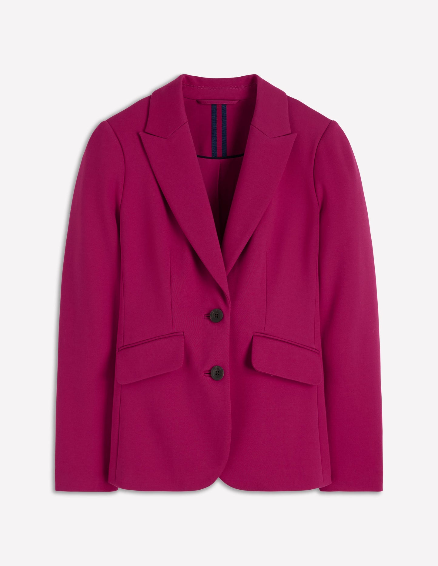 Marylebone Ponte Blazer-Pomegranate