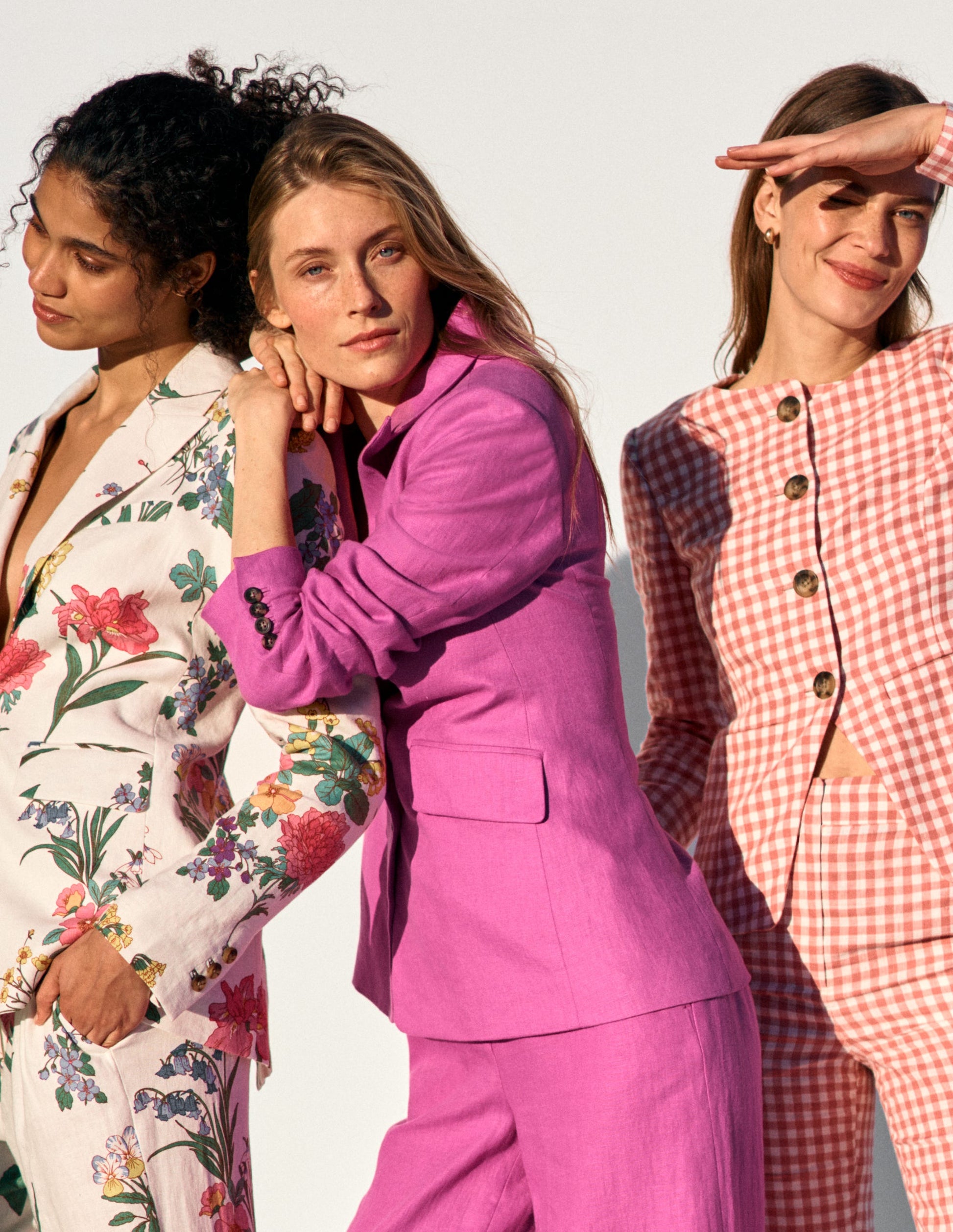 Stamford Linen Blazer-Passion Flower-2