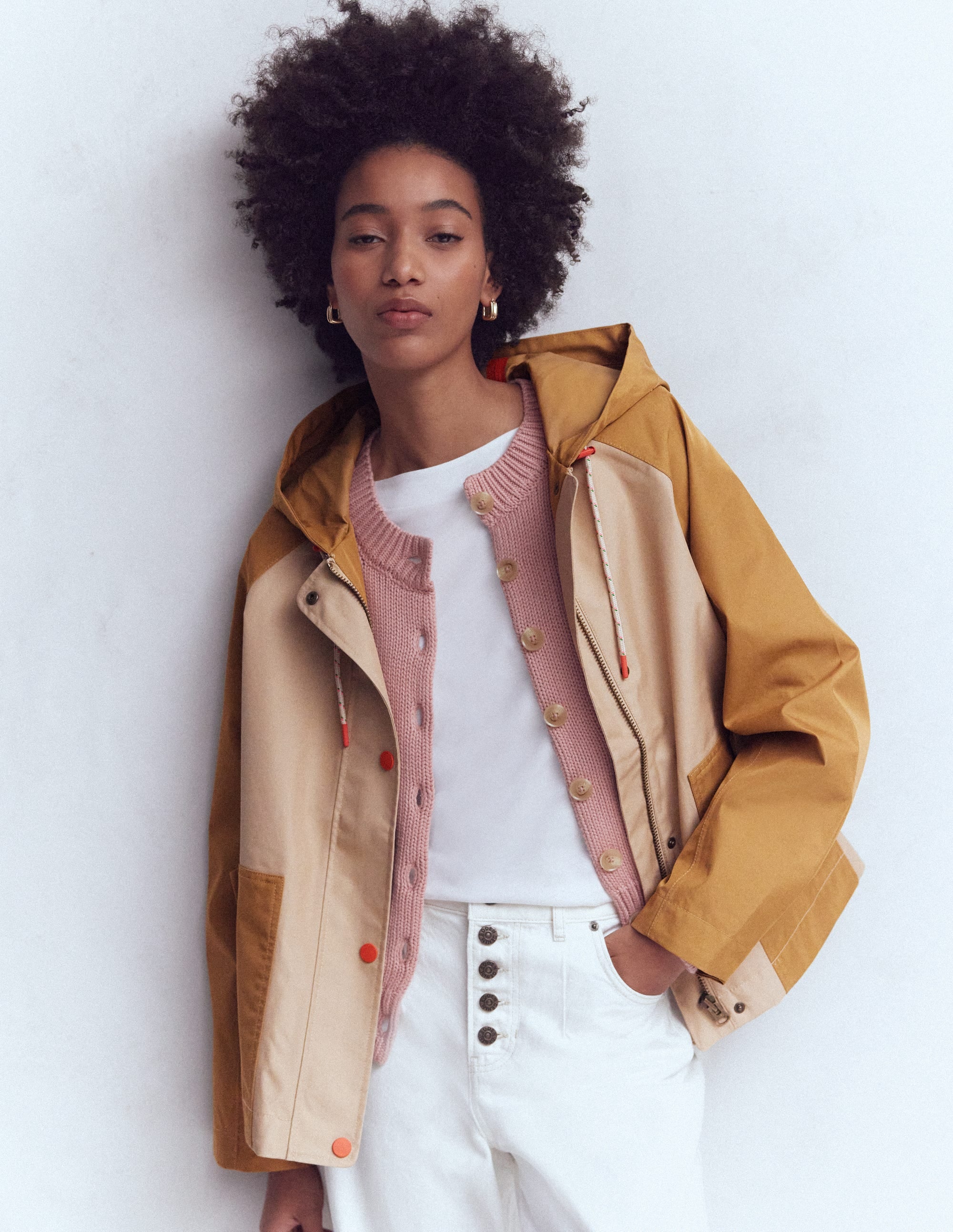 Lightweight Rain Mac-Neutral - Image 1