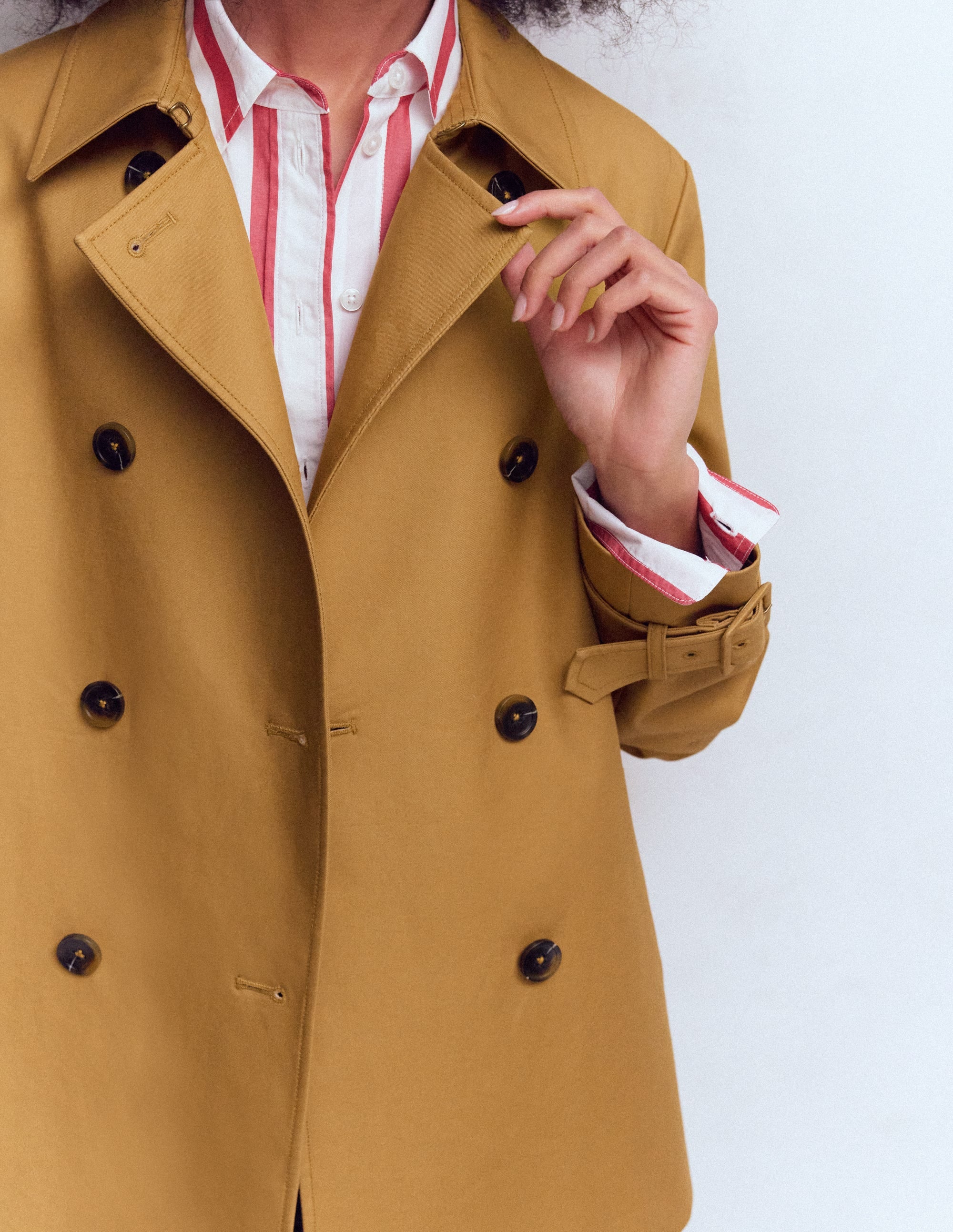 Heart Swing Trench-Hazelnut Brown - Image 2