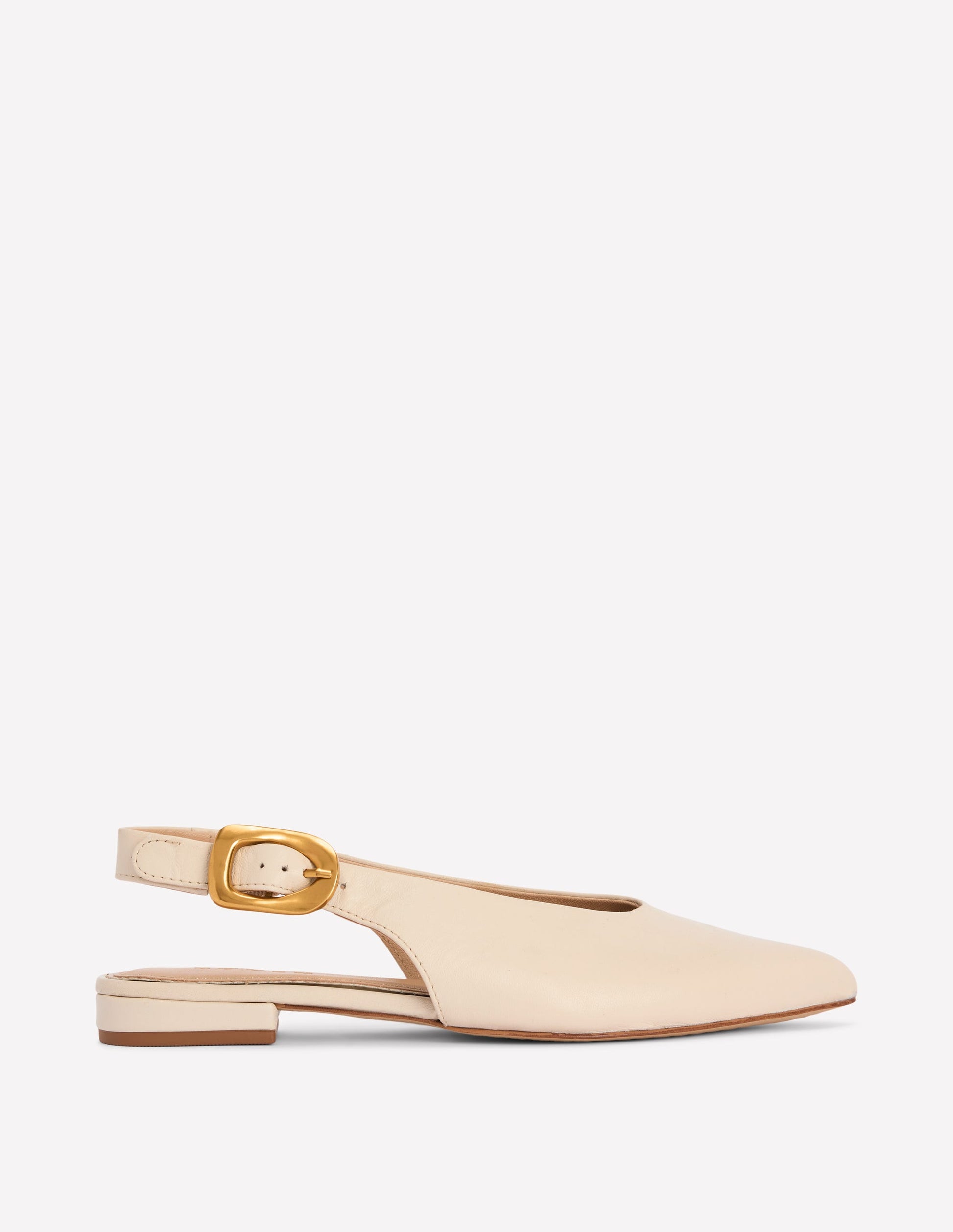 High Cut Flat Point-Ecru-1