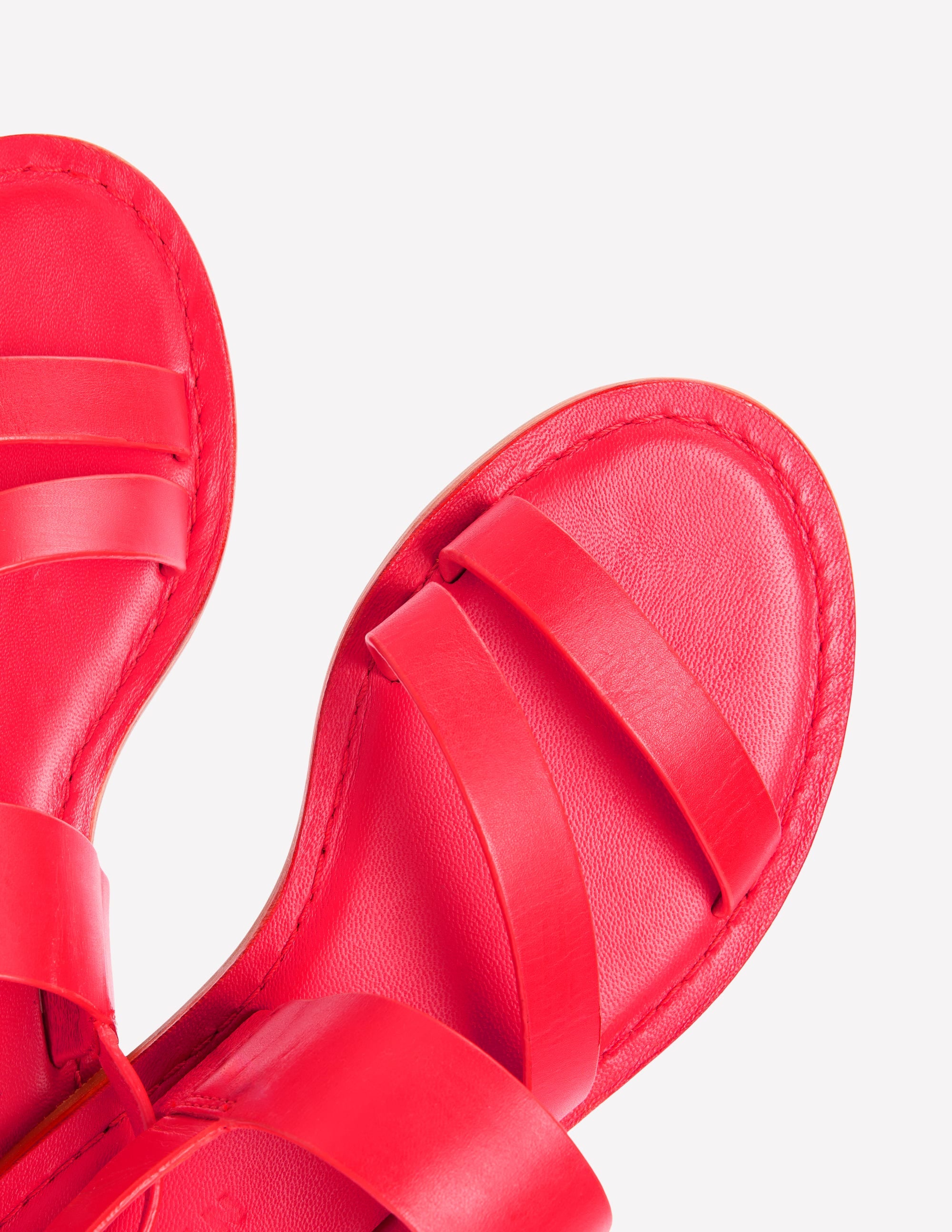 Asymmetric Sandal-Red - Image 4