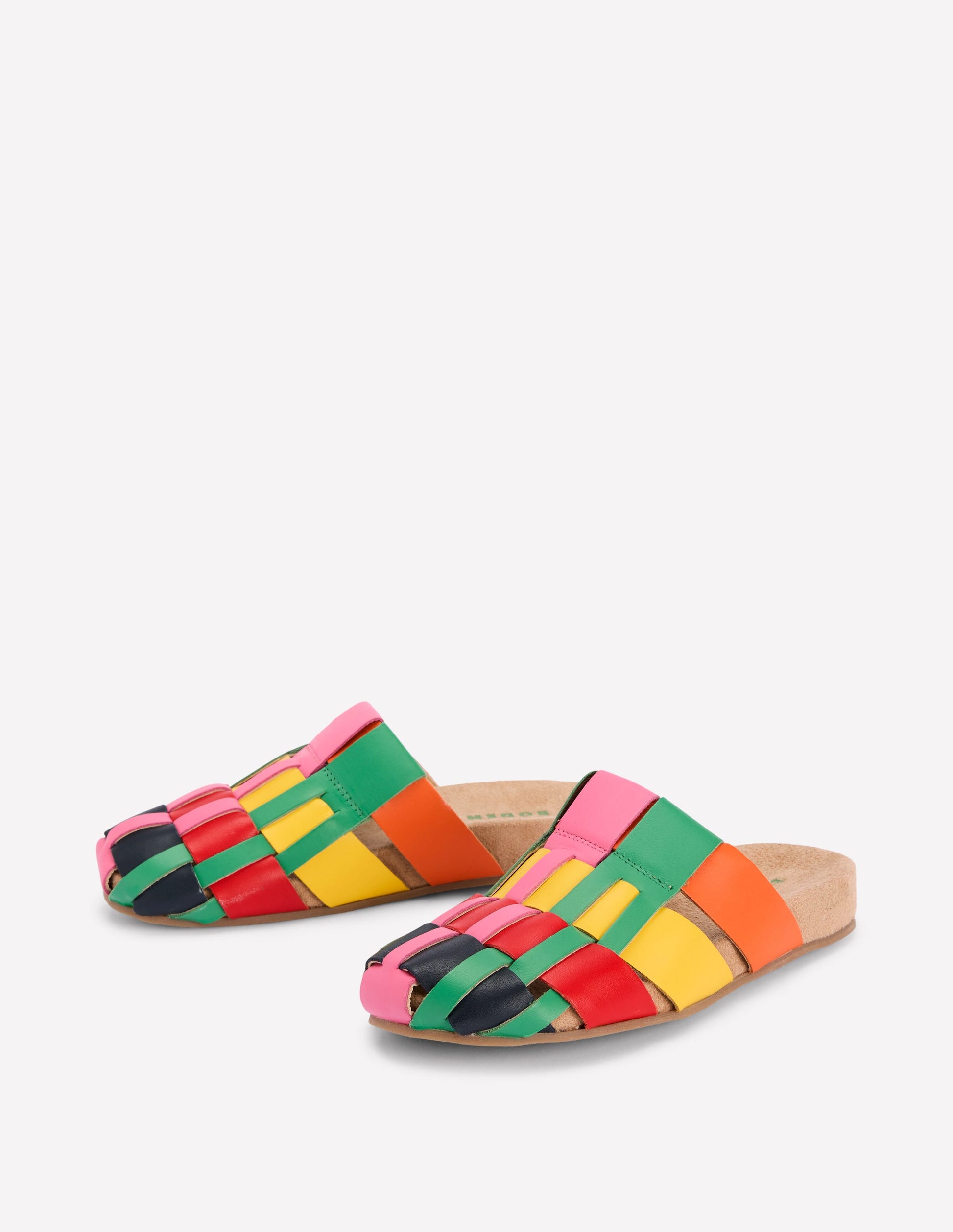 Loretta Multi Strap Clog-Multi-4