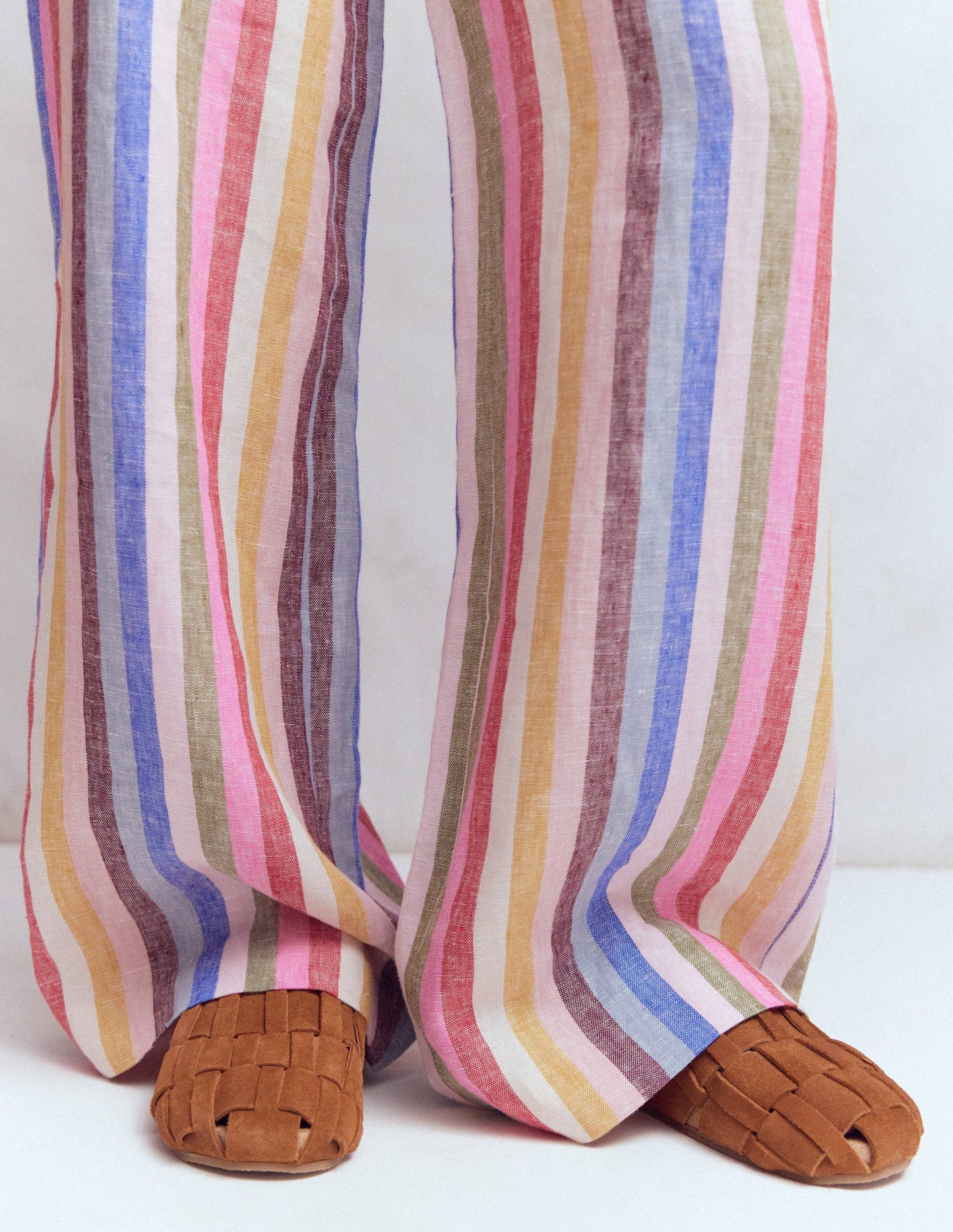 Loretta Multi Strap Clog-Tan