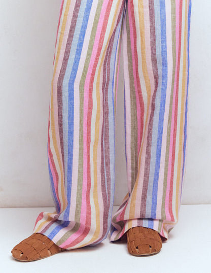 Loretta Multi Strap Clog-Tan-3