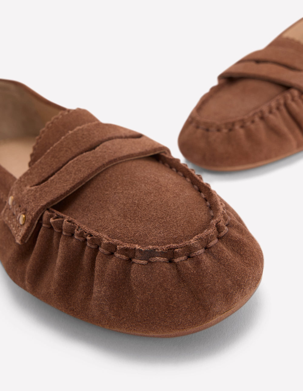 Classic Penny Loafers - Tan | Boden UK