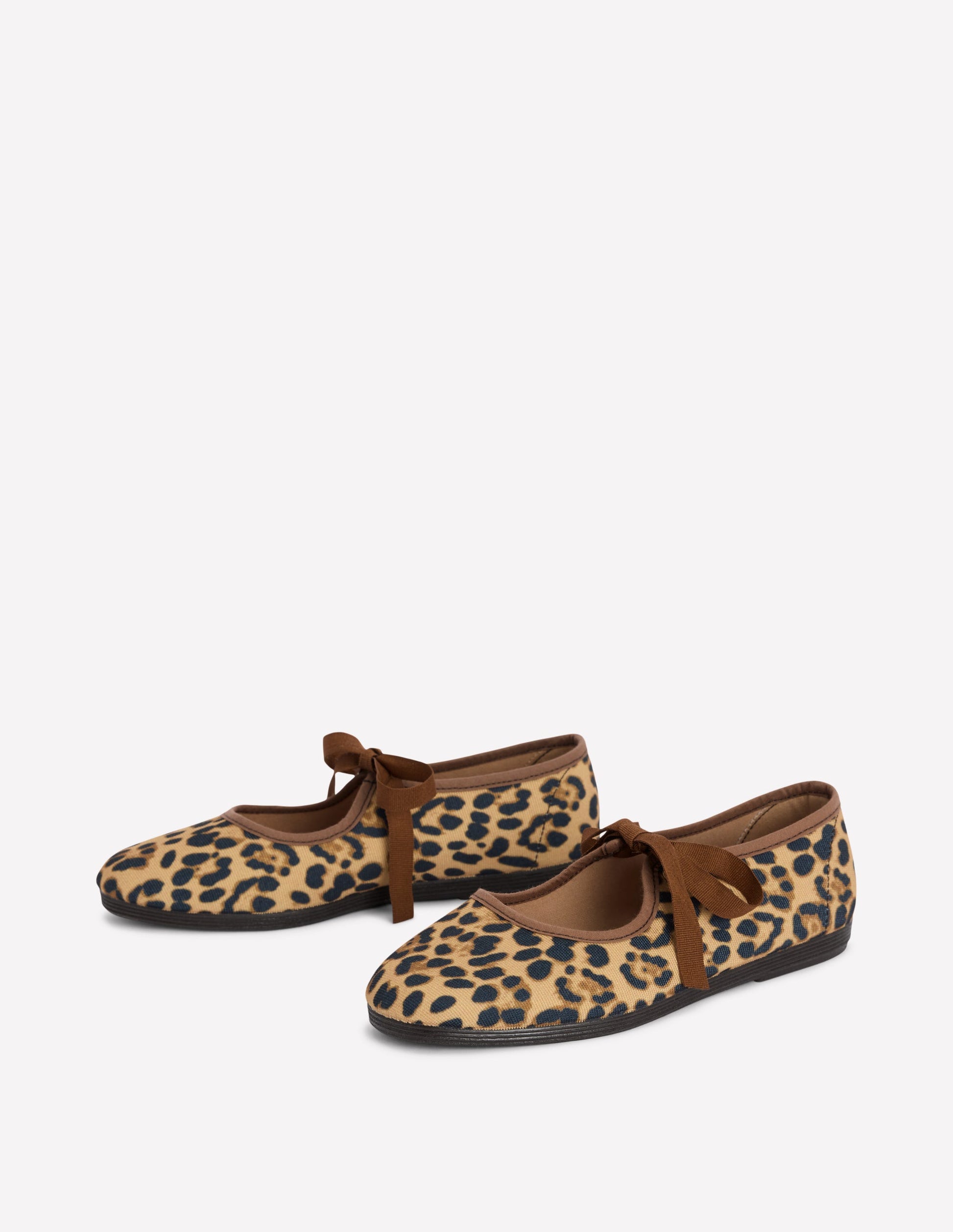 Flexi Tie Mary Jane-Leopard-4