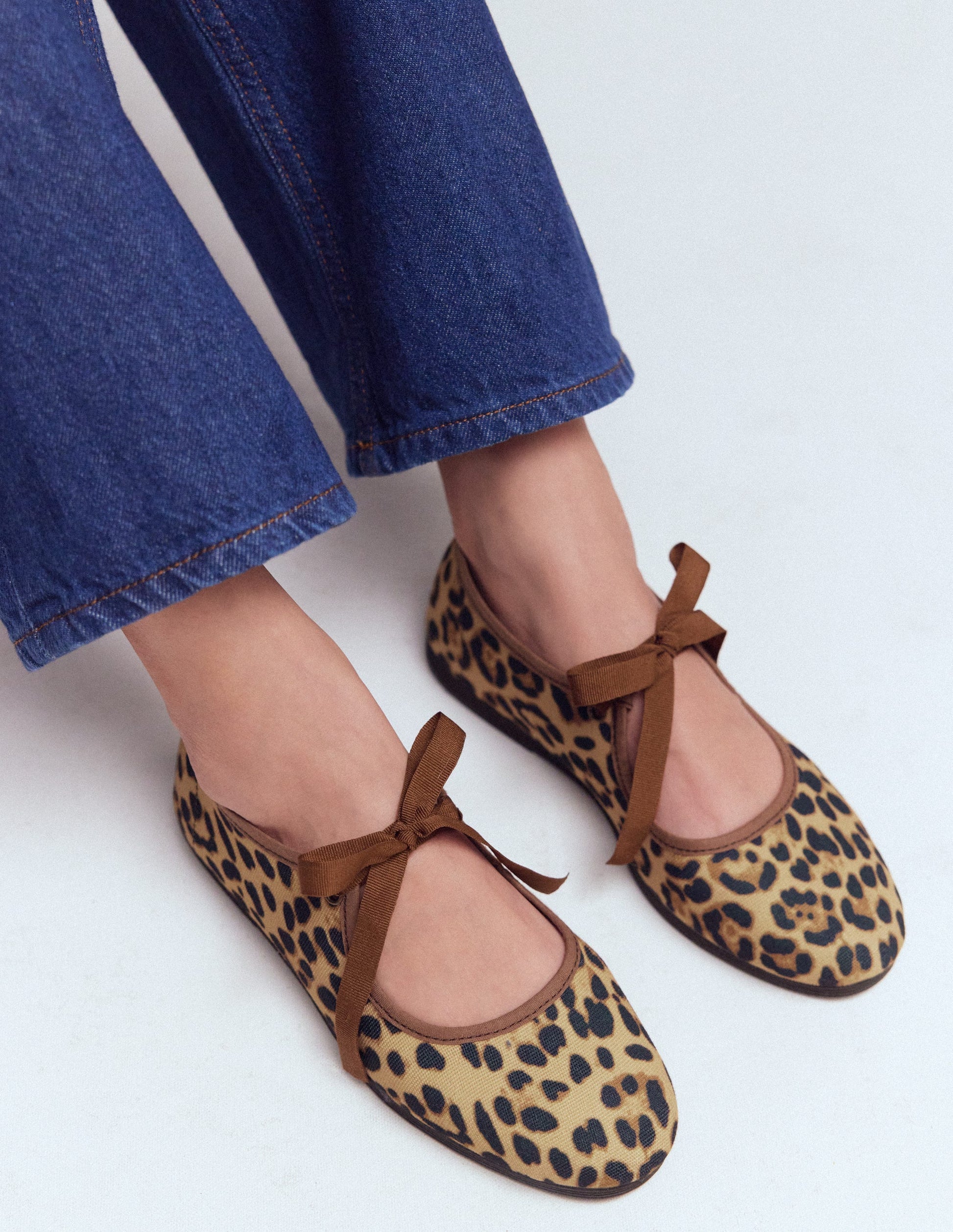 Flexi Tie Mary Jane-Leopard-2