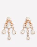 Mega Jewel Earrings-Clear