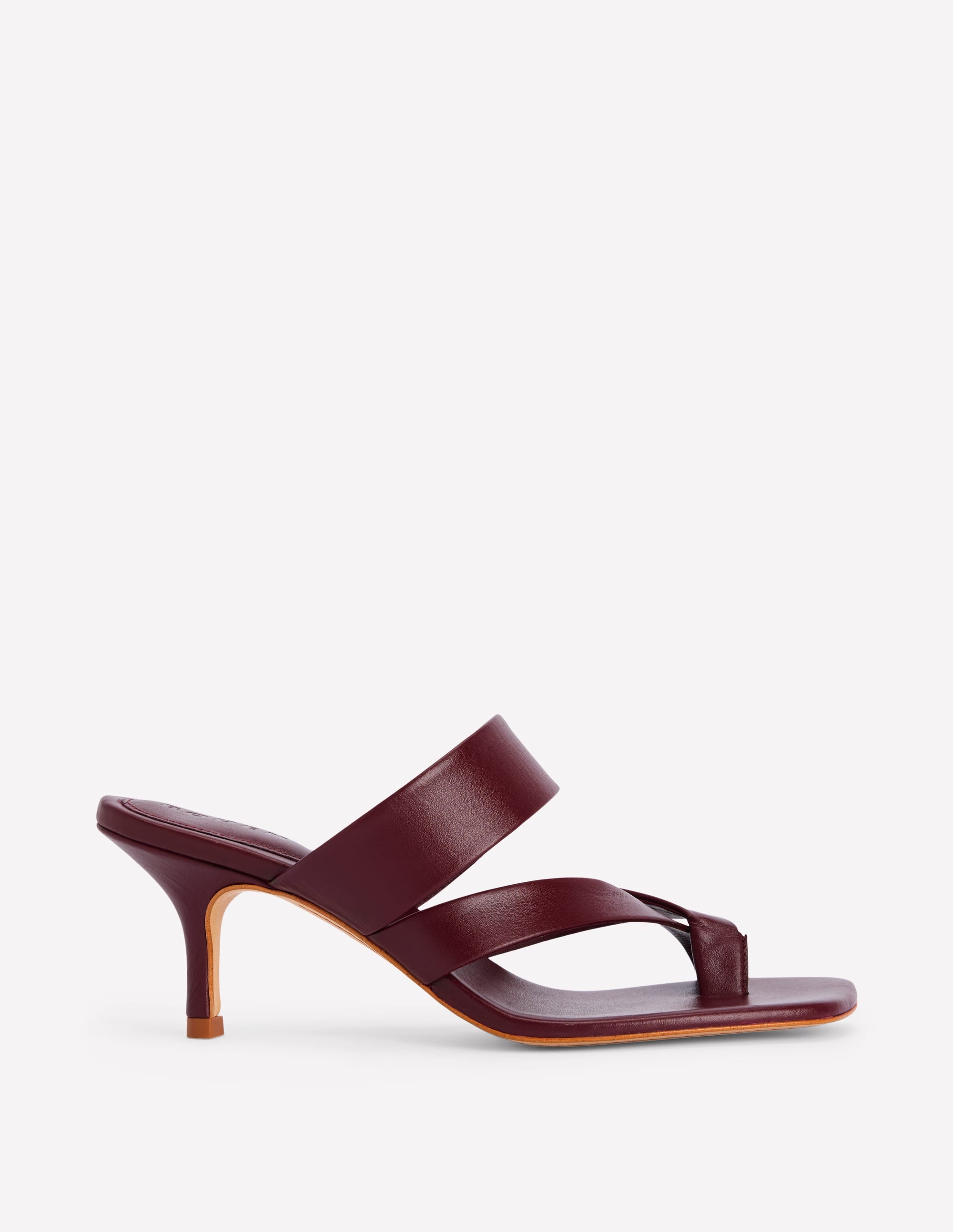 Toe Post Kitten Heels-Deep Wisteria - Image 1