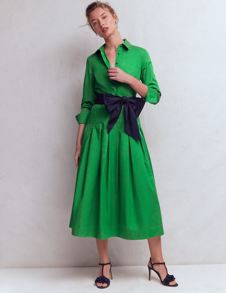 Women's Long Sleeve Green Dresses | Boden UK Women's Long Sleeve Green Dresses | Boden UK