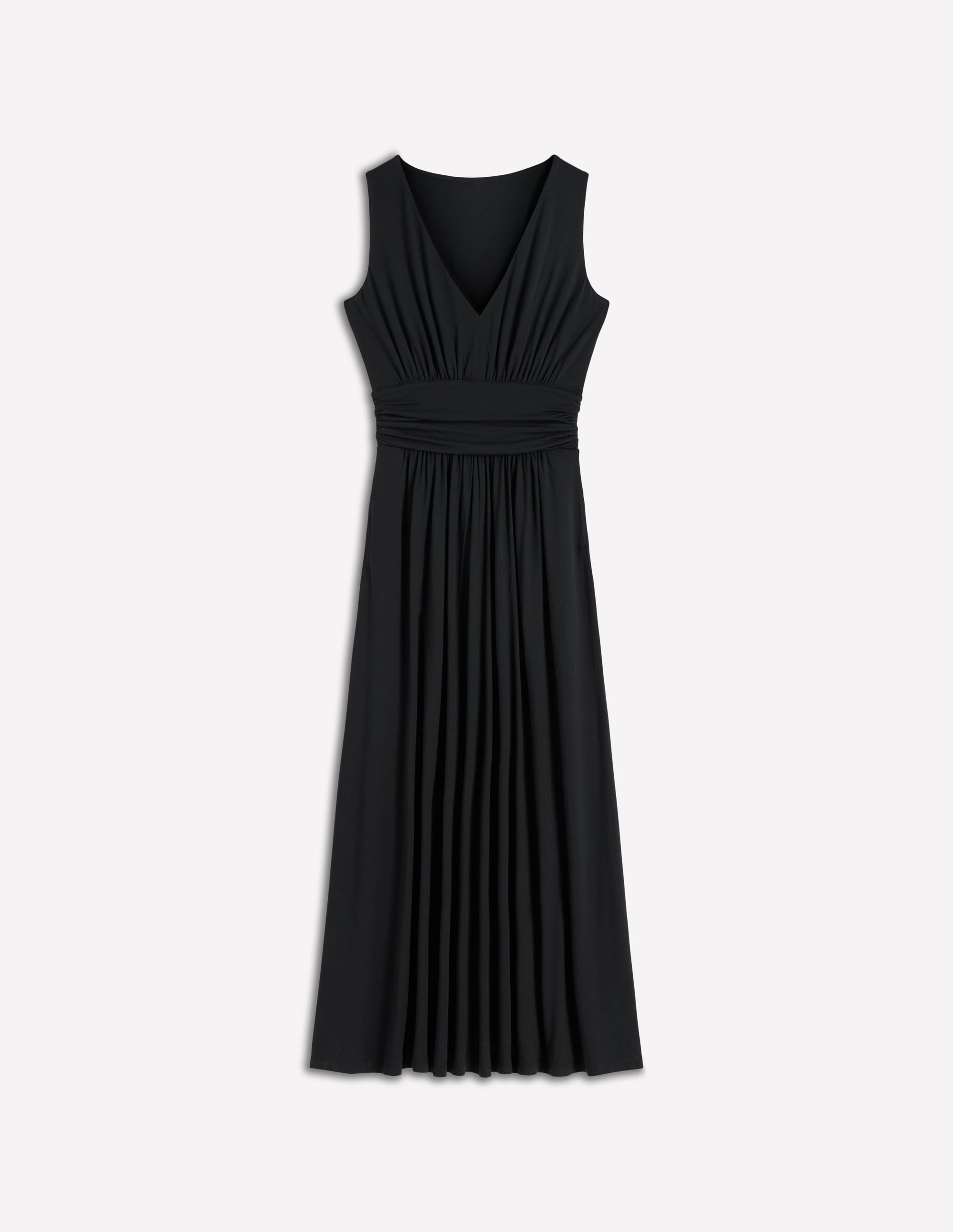 Elodie Jersey Maxi Dress-Black - Image 7