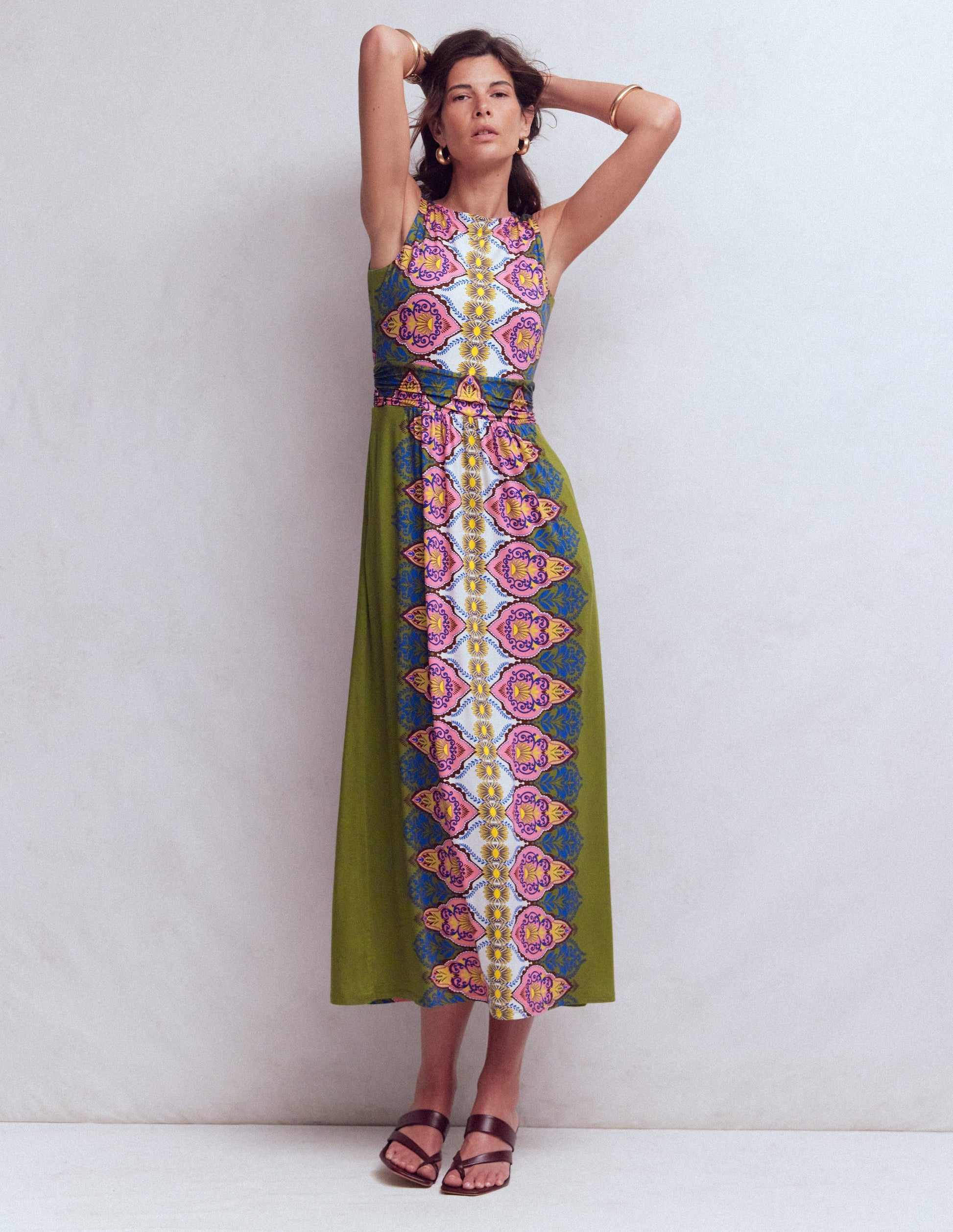 Antonia Jersey Maxi Dress-Multi, Ornamental Garden | Boden UK Antonia Jersey Maxi Dress-Multi, Ornamental Garden | Boden UK