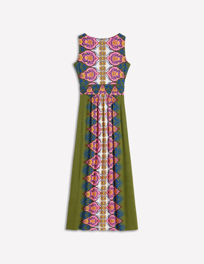 Antonia Jersey Maxi Dress-Multi, Ornamental Garden-6