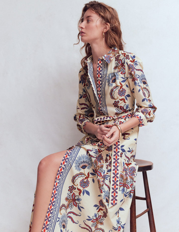 Women's Long Sleeve Cotton Dresses | Boden UK Women's Long Sleeve Cotton Dresses | Boden UK