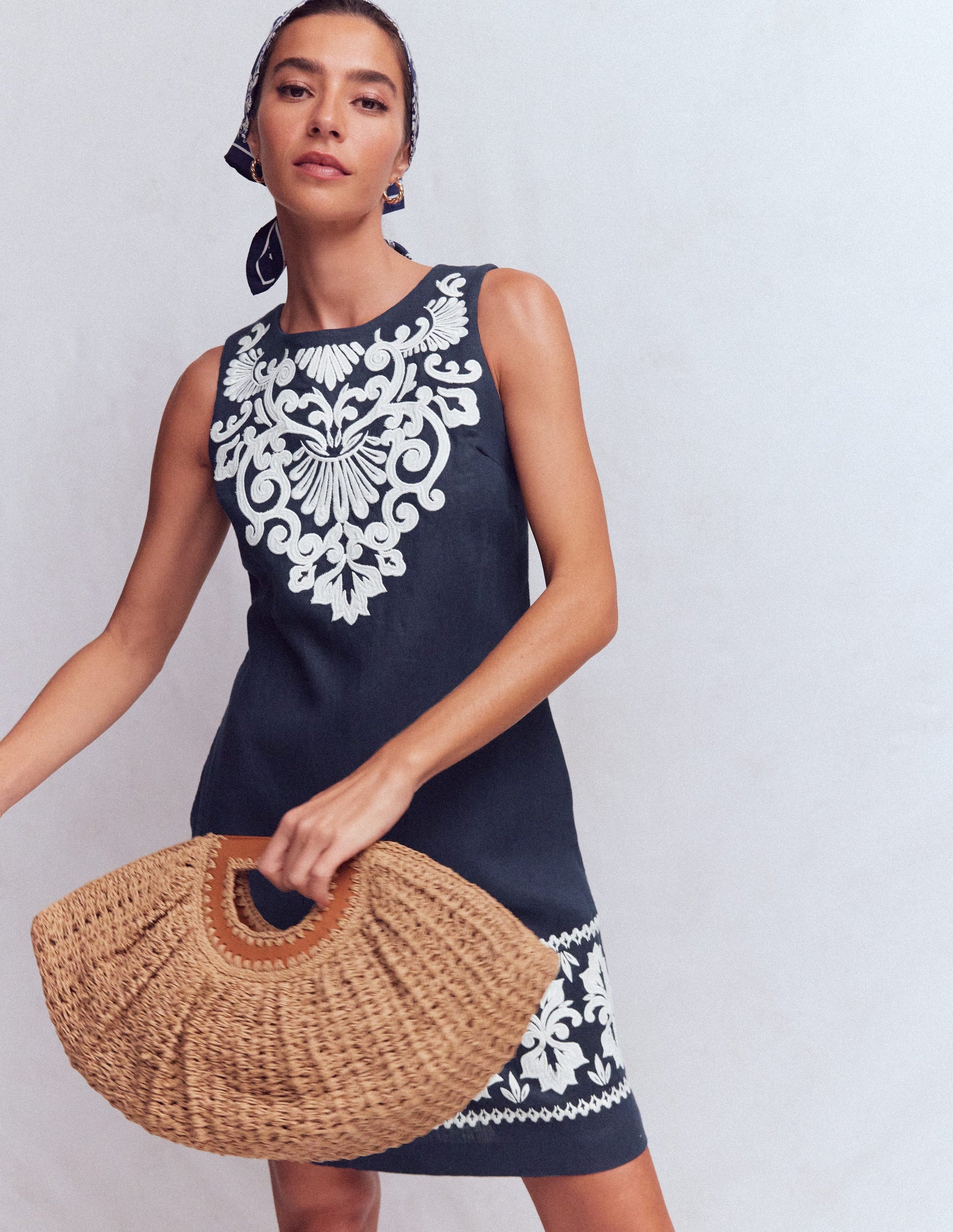 Linen Dress Holiday Shift Dresses Uk Linen Shift Dress-Navy Embrodiery Boden UK Linen Dress Holiday Shift Dresses Uk Linen Shift Dress-Navy Embrodiery Boden UK