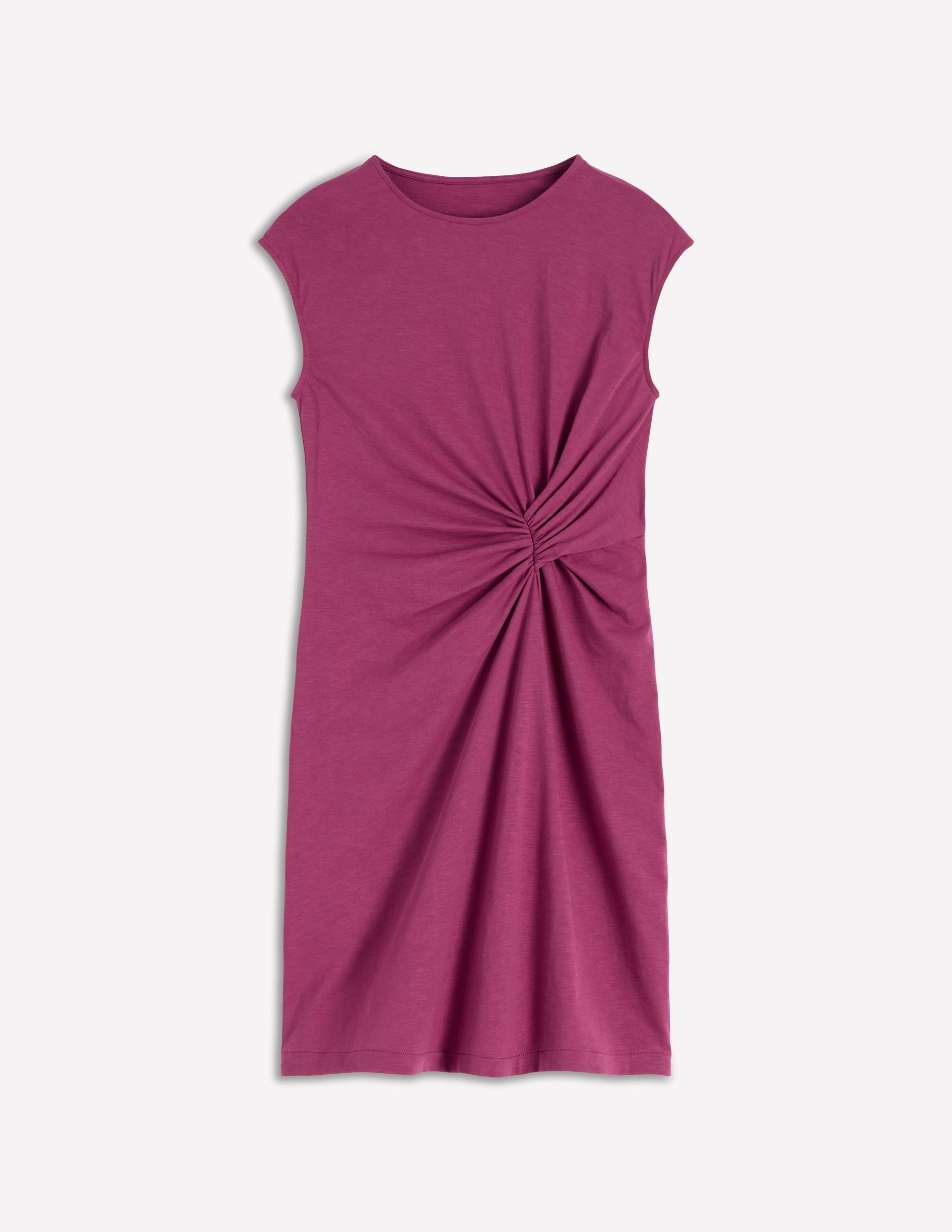Delilah Twist Short Dress-Raspberry Coulis - Image 5