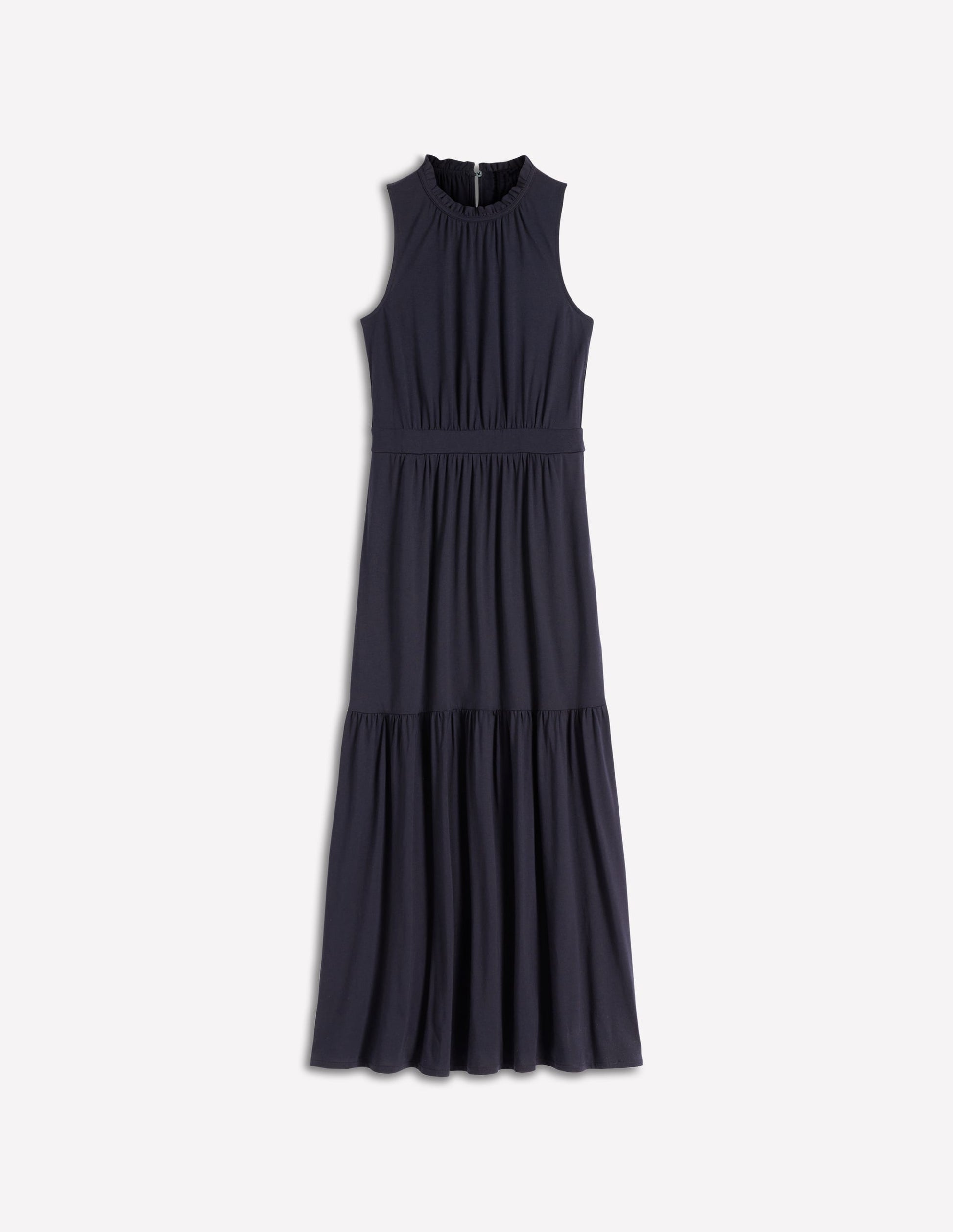 Camalie Jersey Maxi Dress-Navy-6