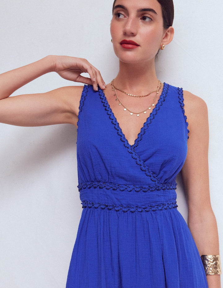 Women's Blue Cotton Dresses | Boden UK Women's Blue Cotton Dresses | Boden UK