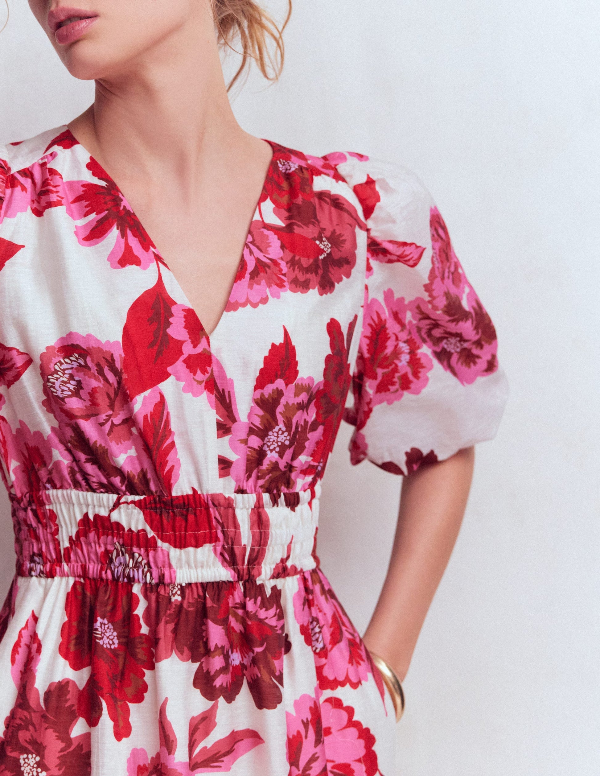 Irene Occasion Dress-Pink Opulent Blossom-3