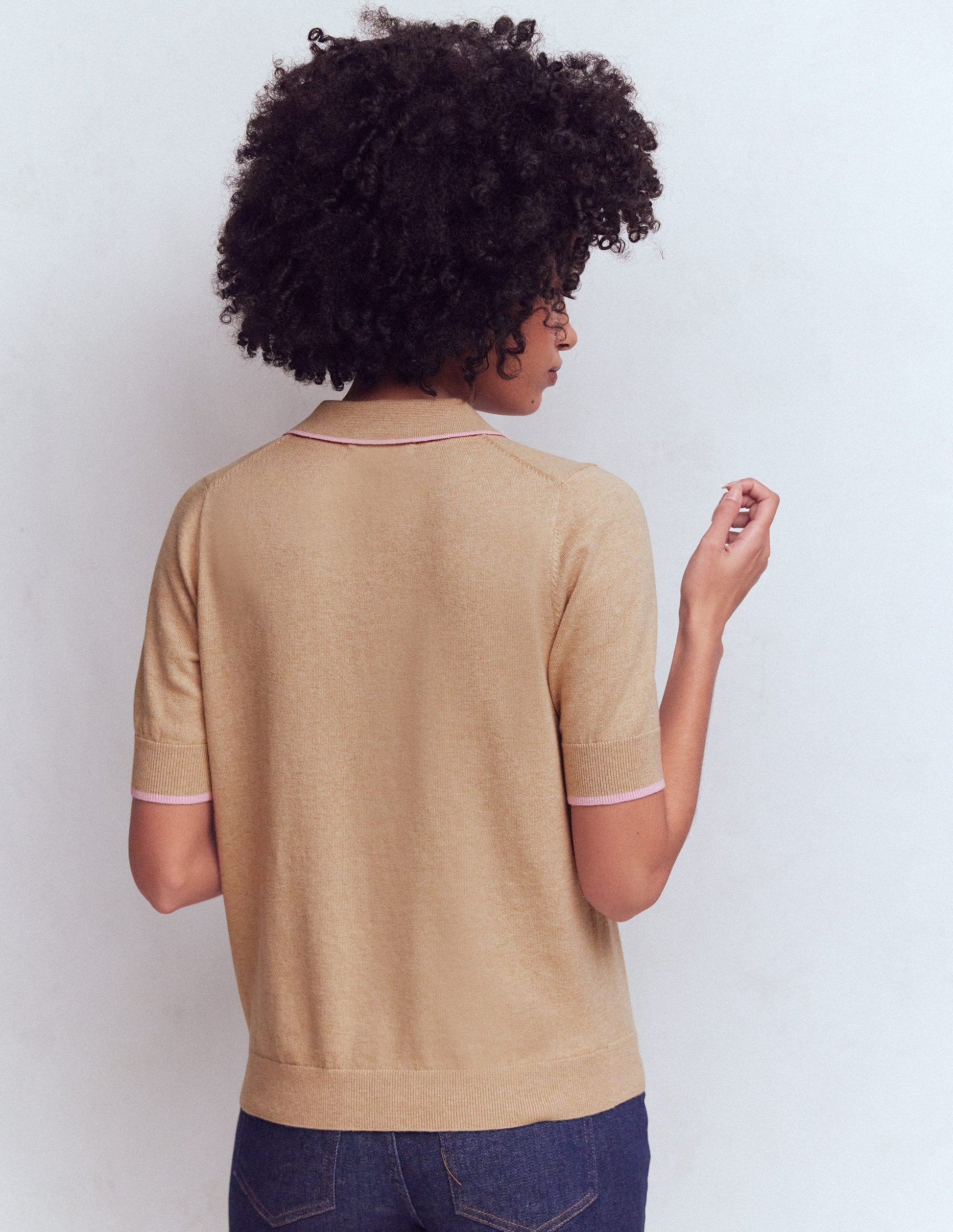 Liz Henley T-Shirt-Chinchilla Melange-3