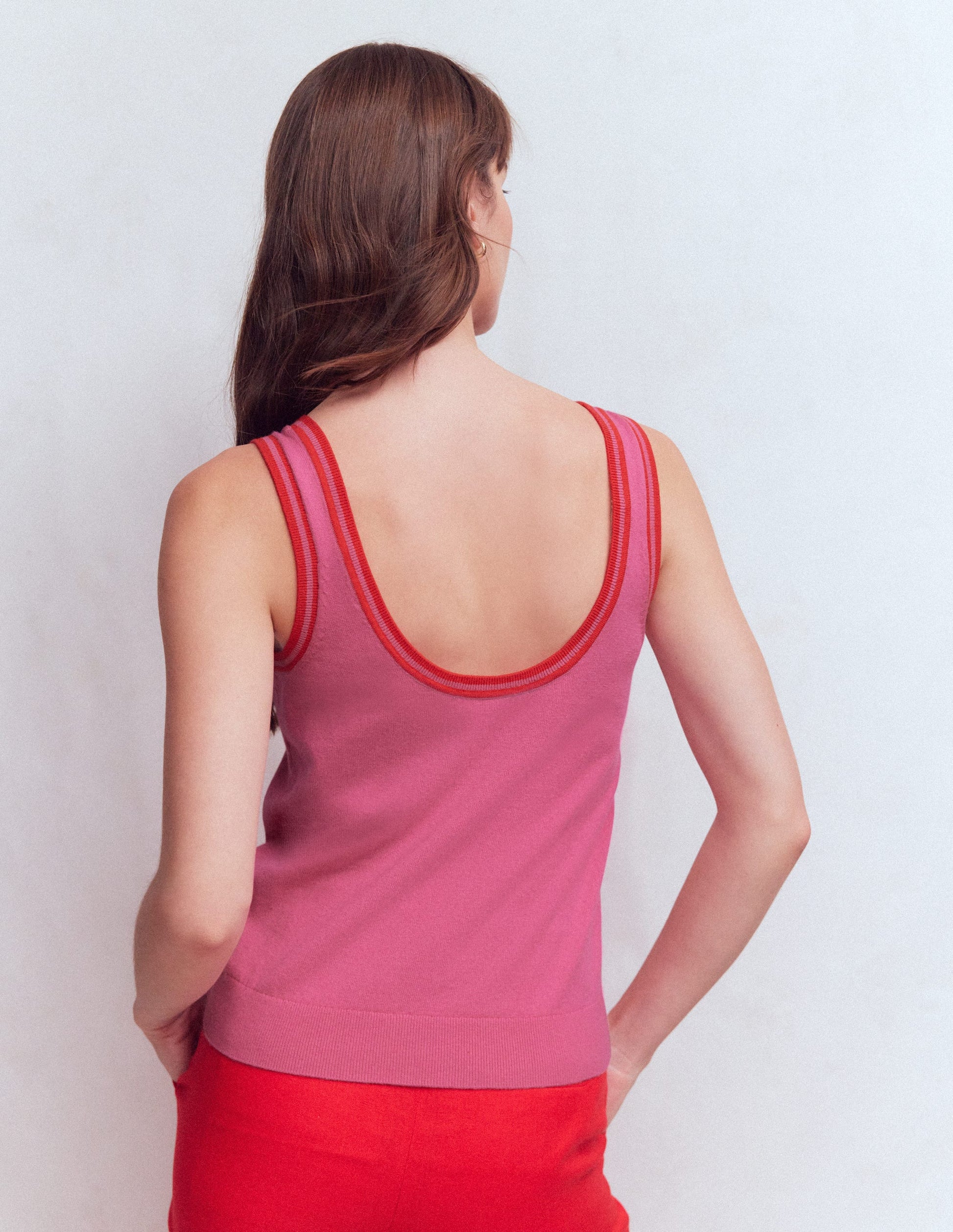 Liz Knitted Tank-Pink-3