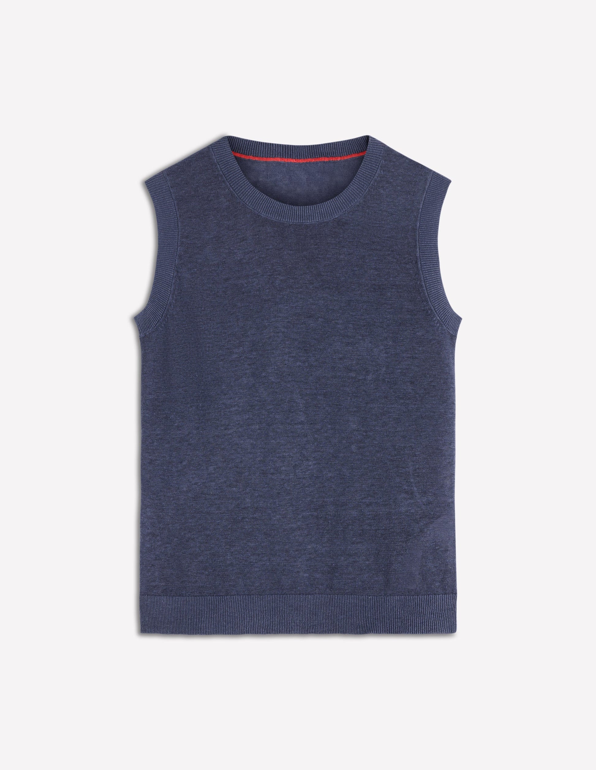 Agnes Linen Tank-Blue-5