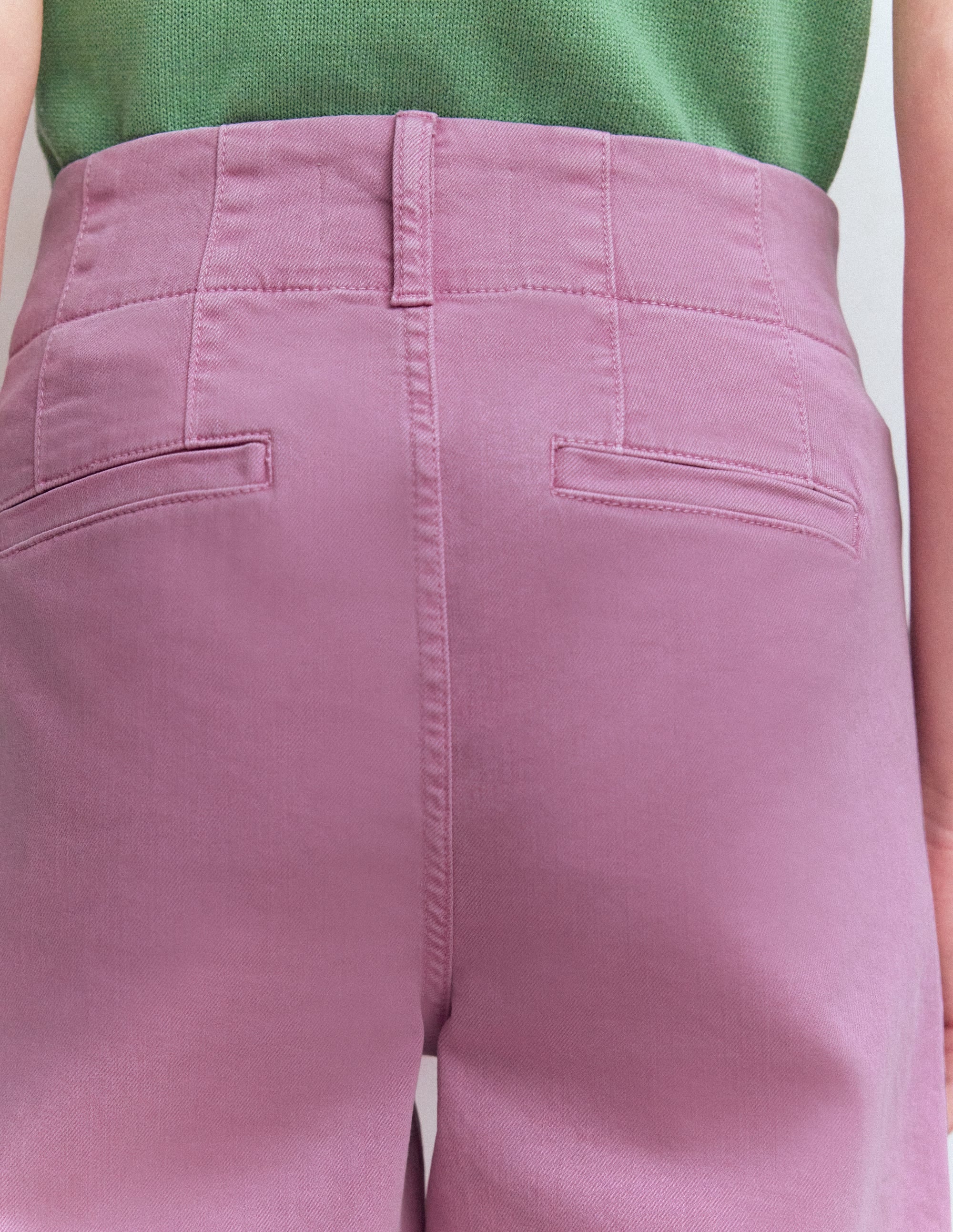 Primrose Cropped Jeans-Clover Purple - Image 2