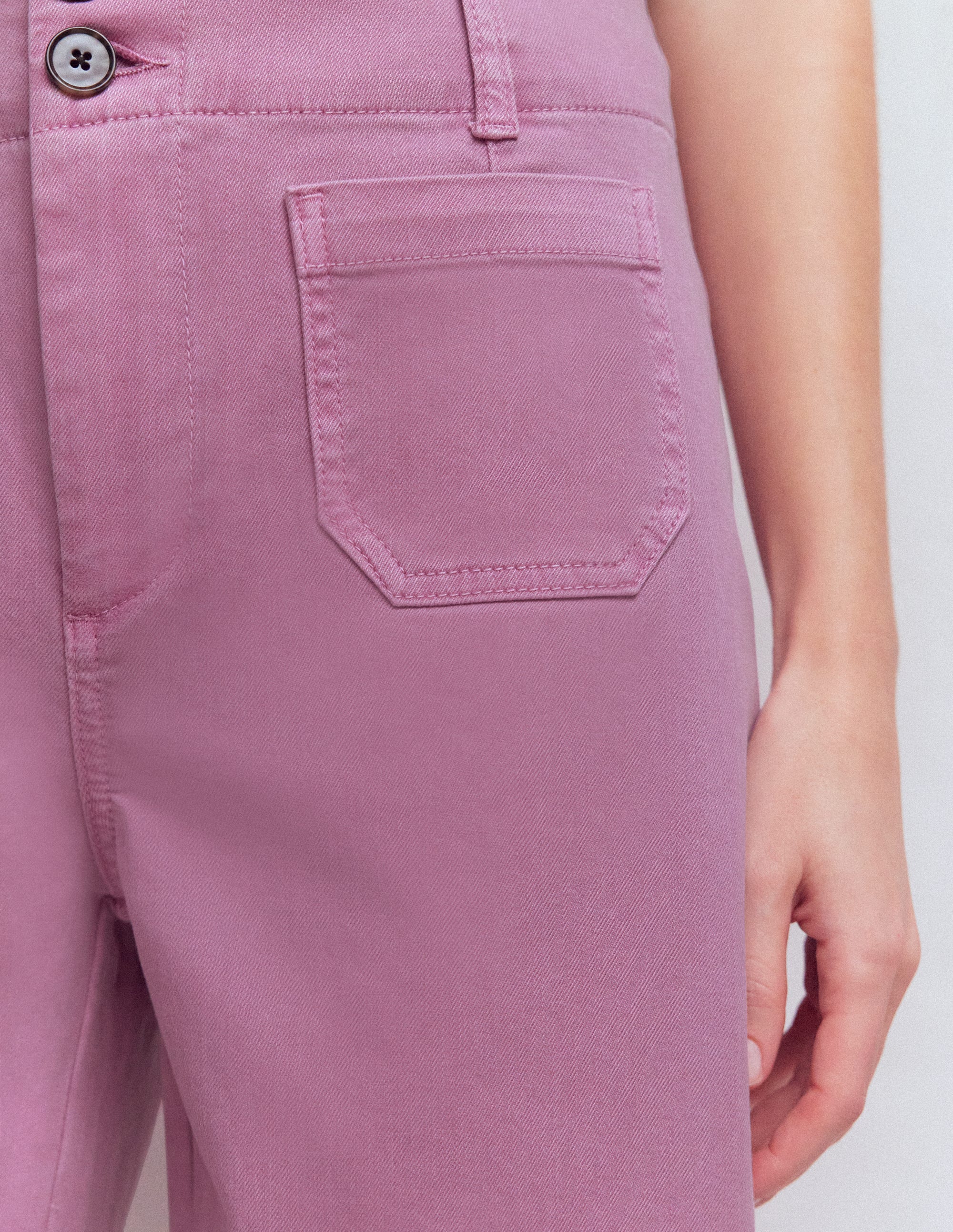 Primrose Cropped Jeans-Clover Purple - Image 5