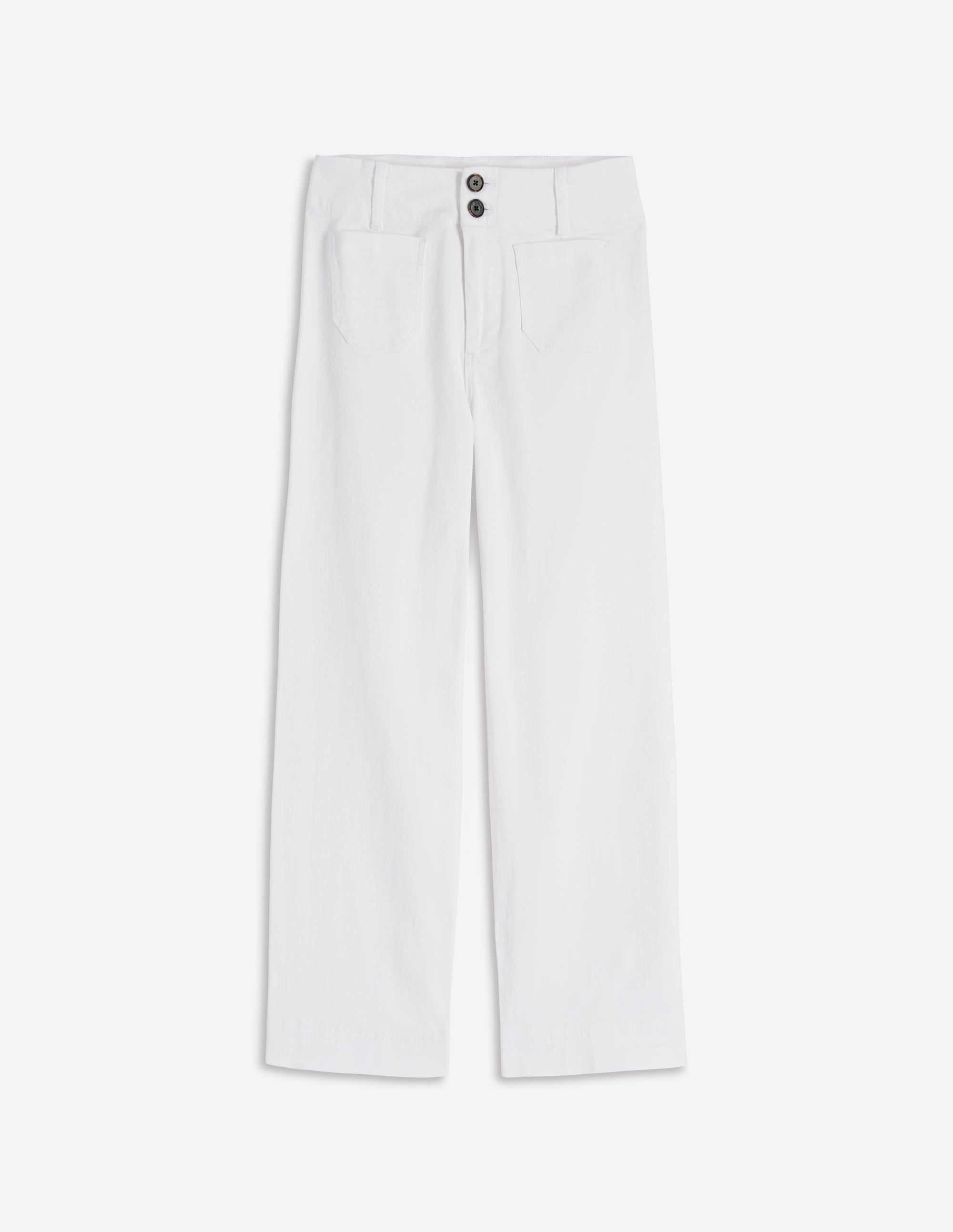 Primrose Cropped Jeans-White - Image 6