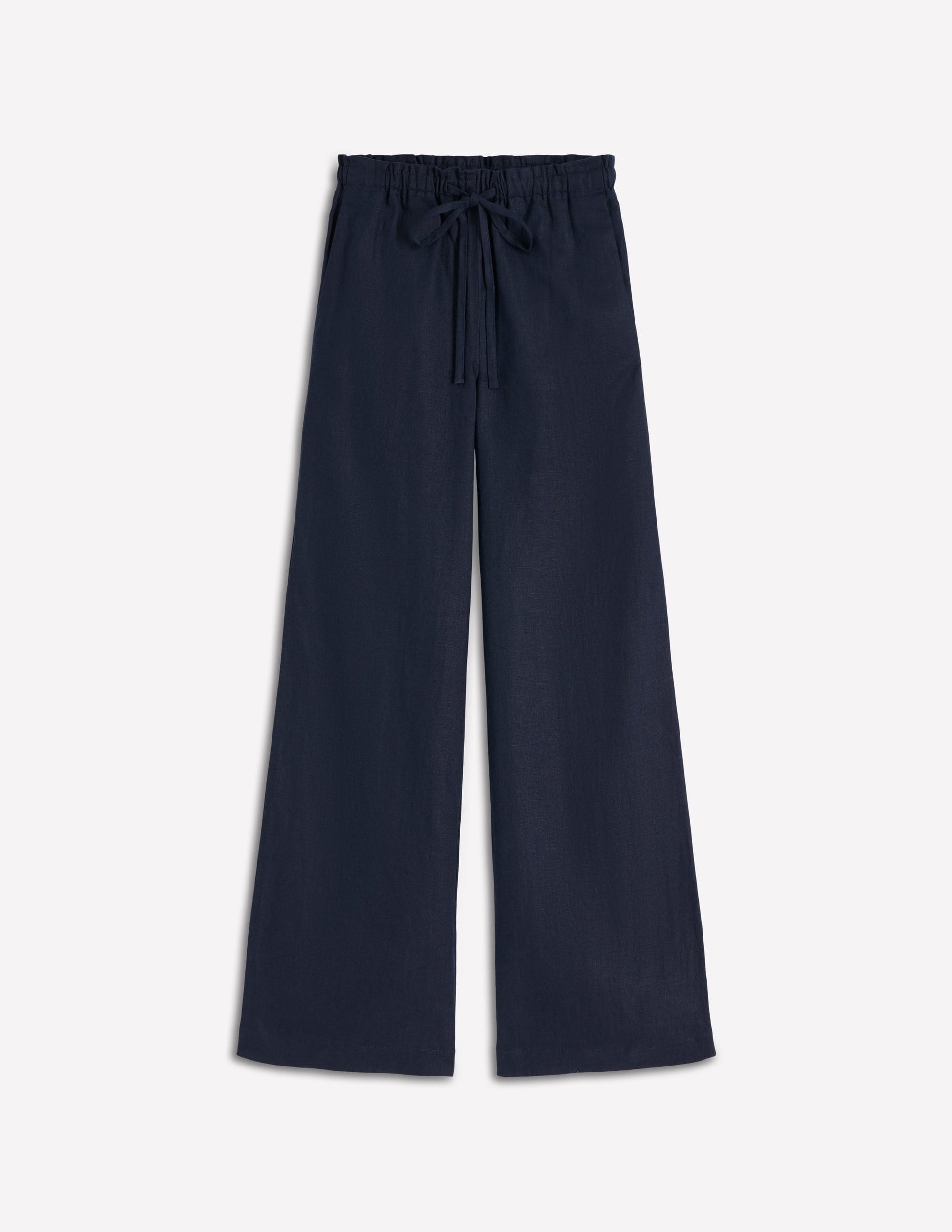 Islington Linen Trousers-Navy-7