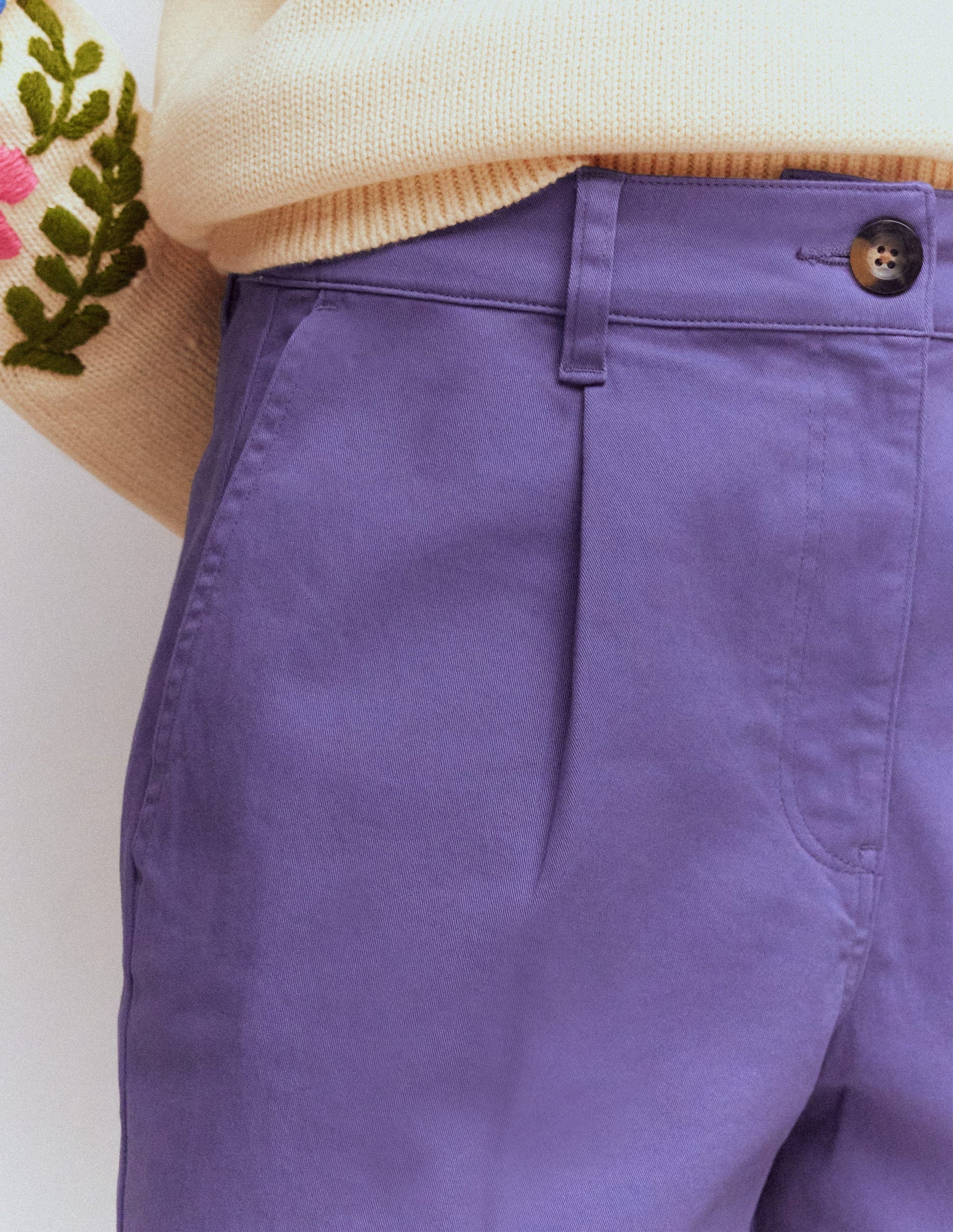 Chino Shorts-Purple Thistle-2