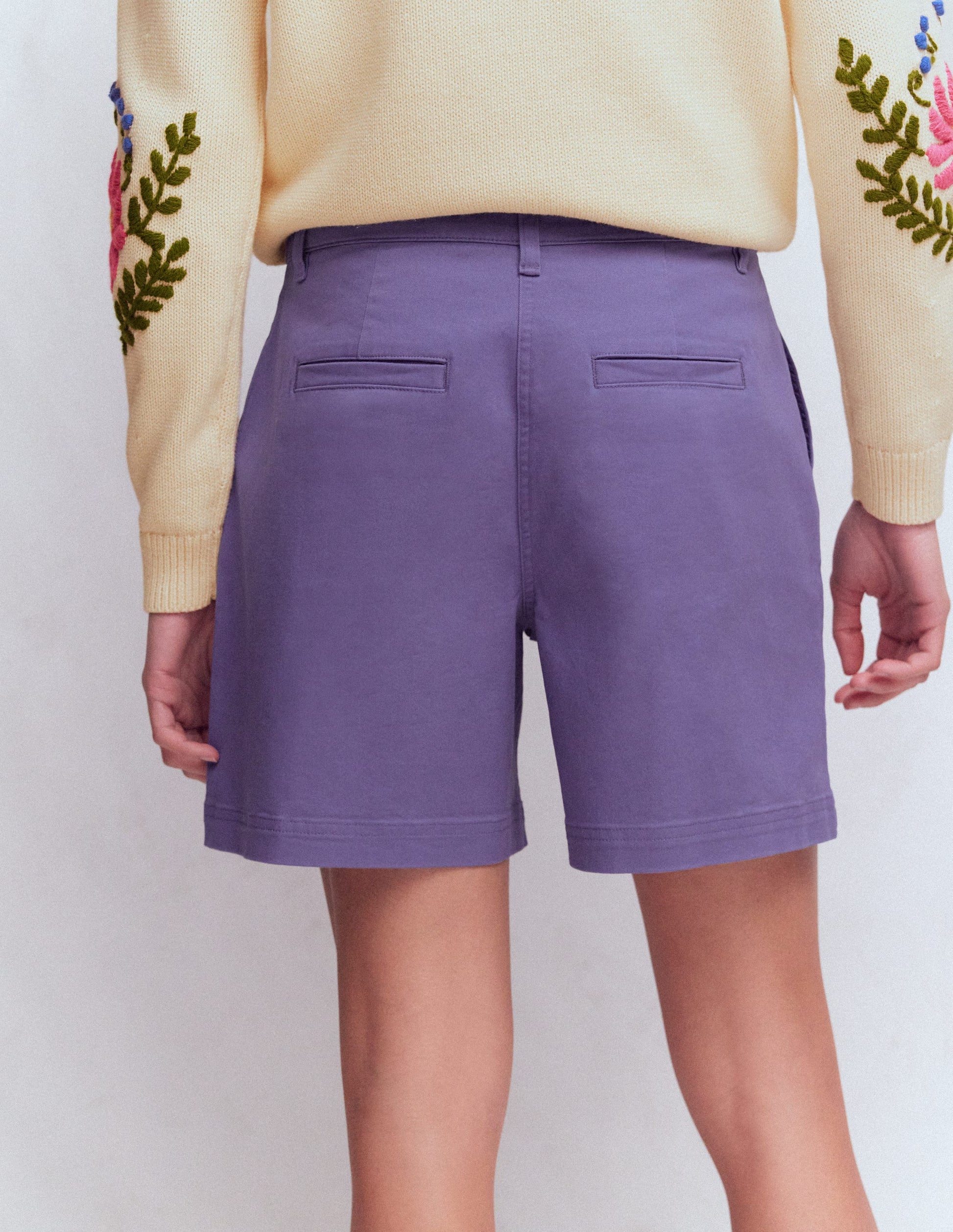 Chino Shorts-Purple Thistle-3