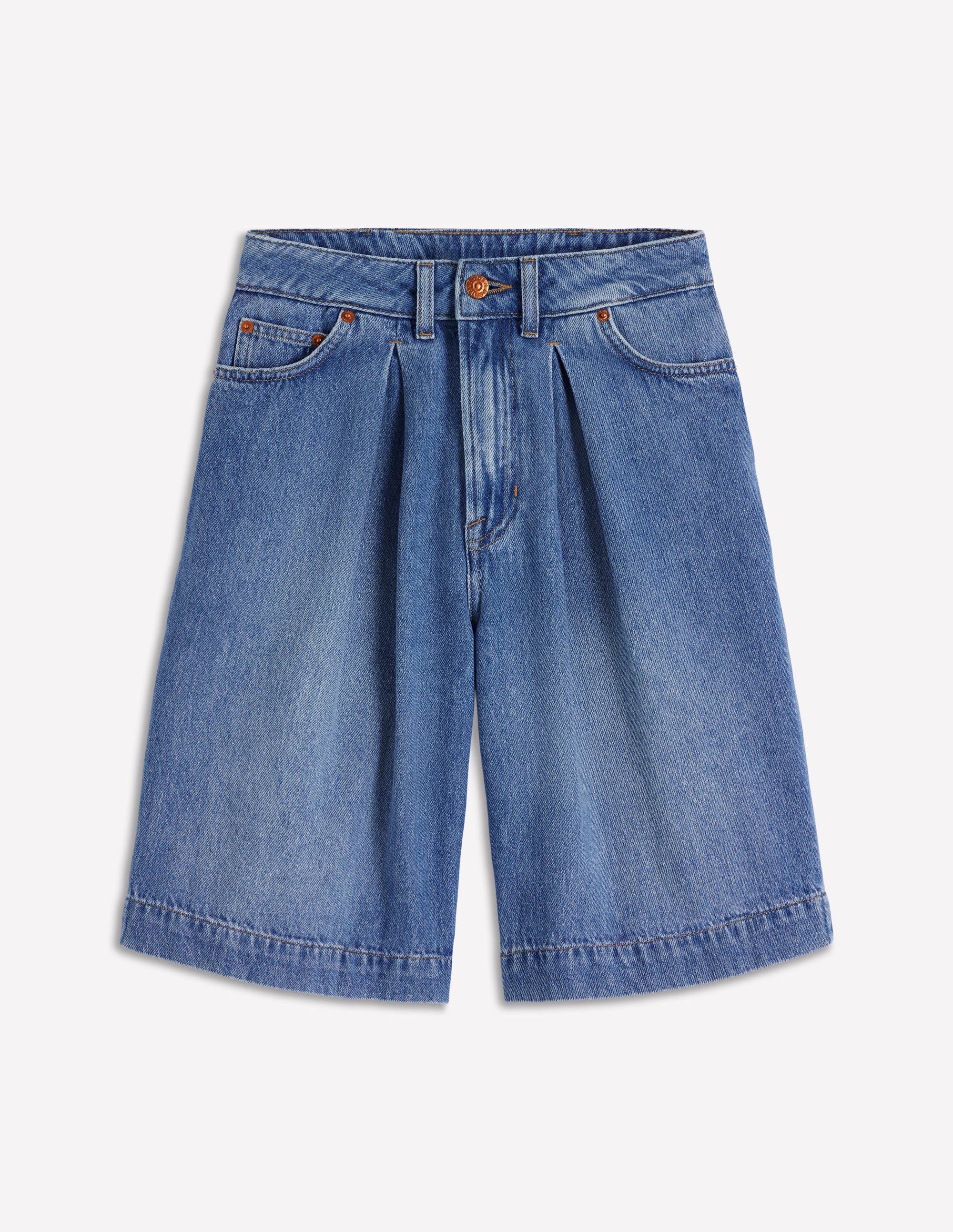 Denim Bermuda Short-Light Vintage - Image 6