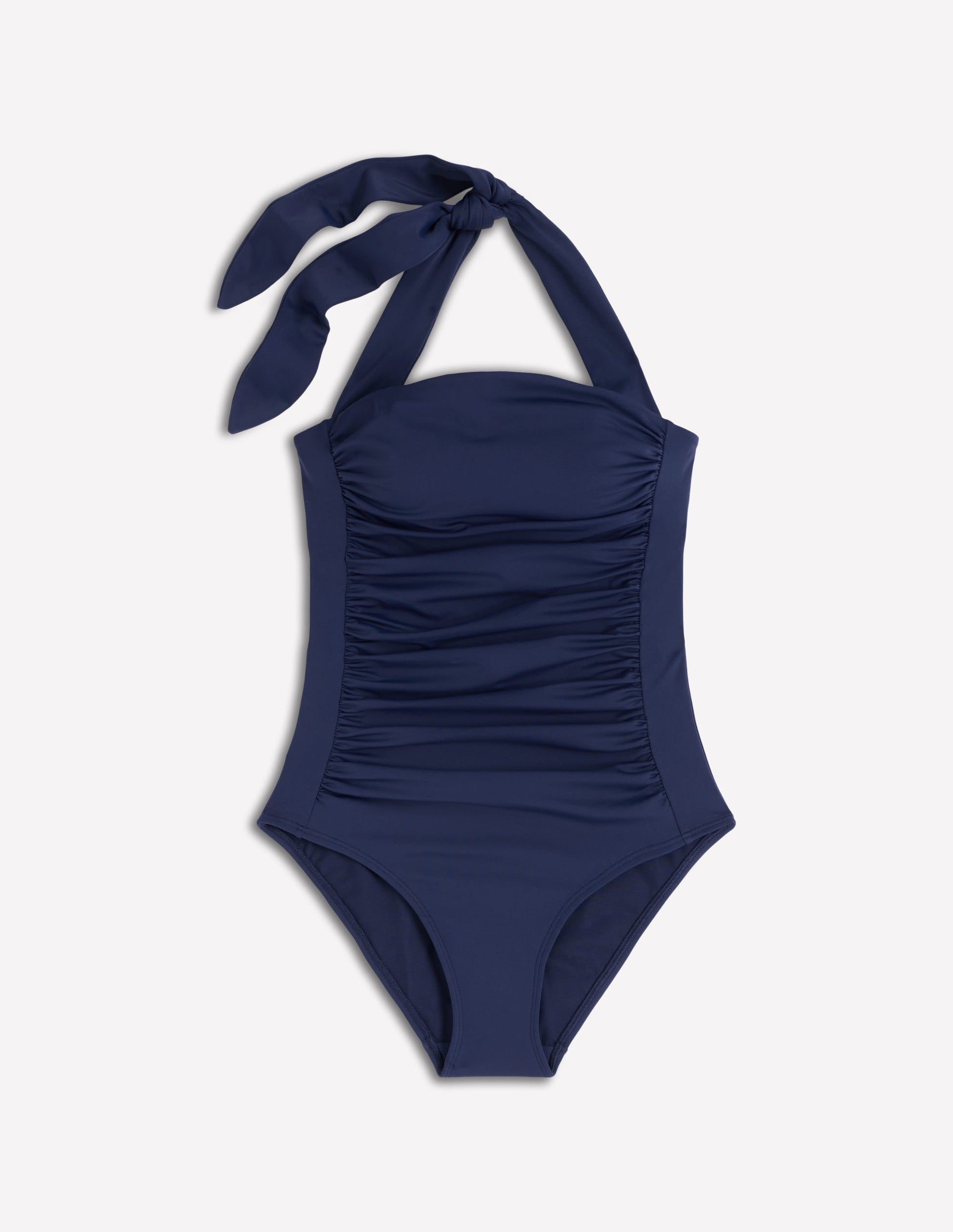 Kythira Ruched Swimsuit-Navy-5