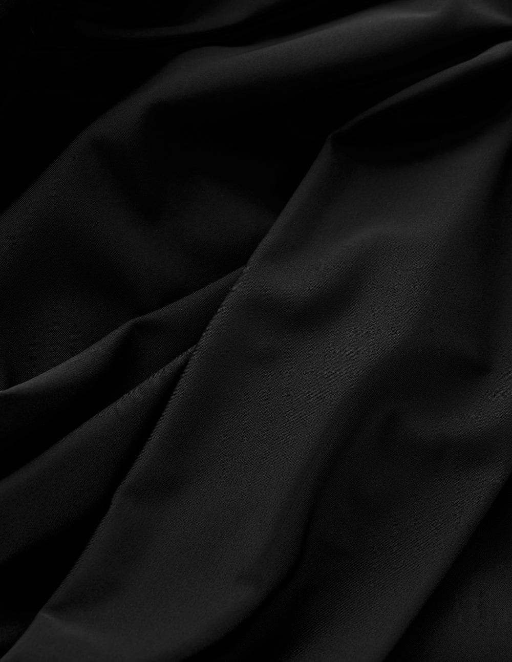 Cannes Cross Wrap Swimsuit-Black - Image 7