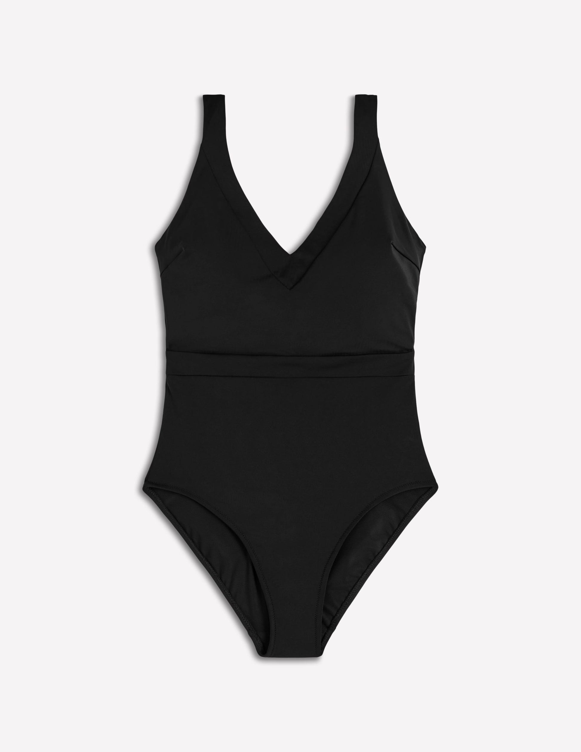 Campania Cross-back Swimsuit-Black-6