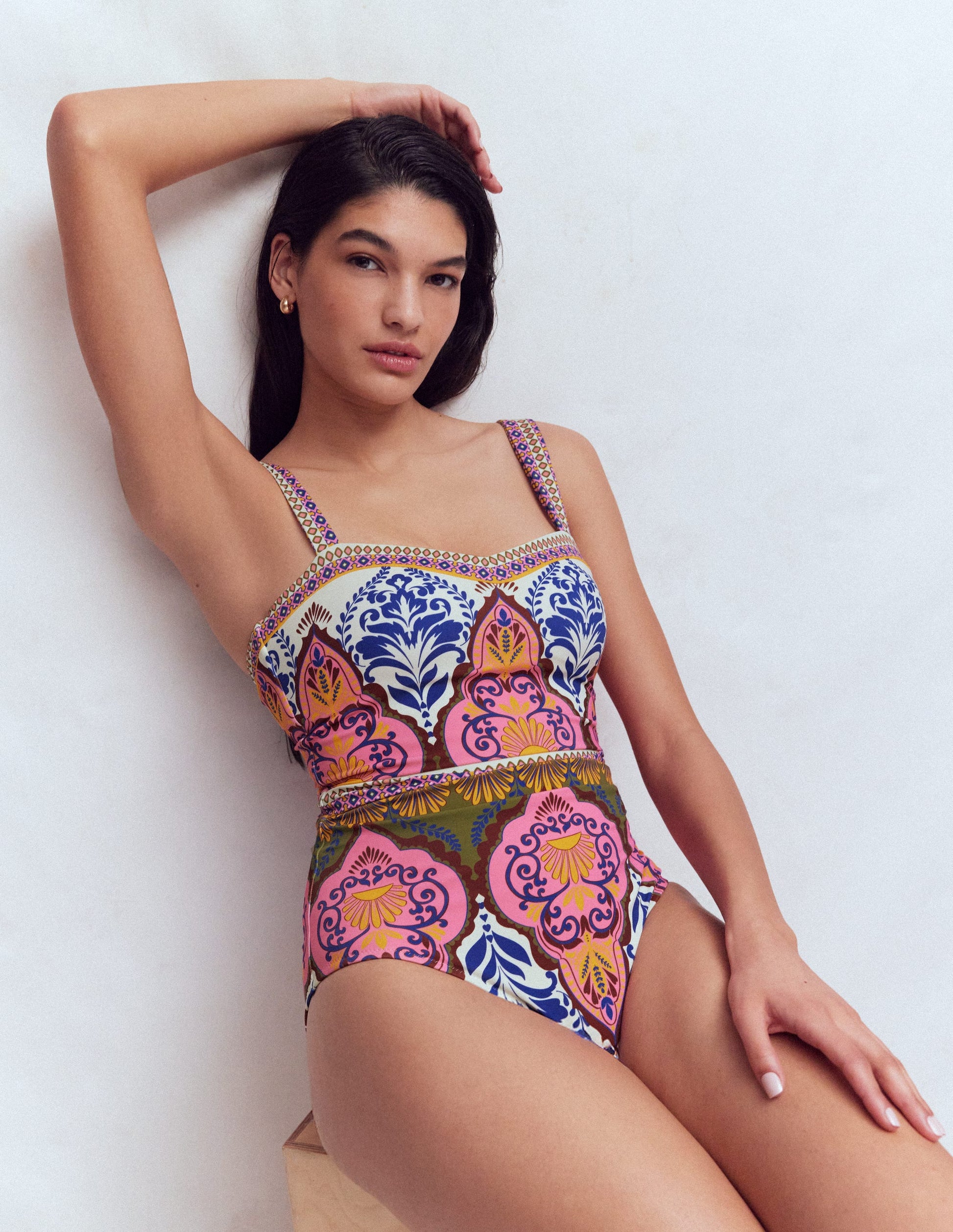 Clean Sweetheart Swimsuit-Multi, Ornamental Garden-6