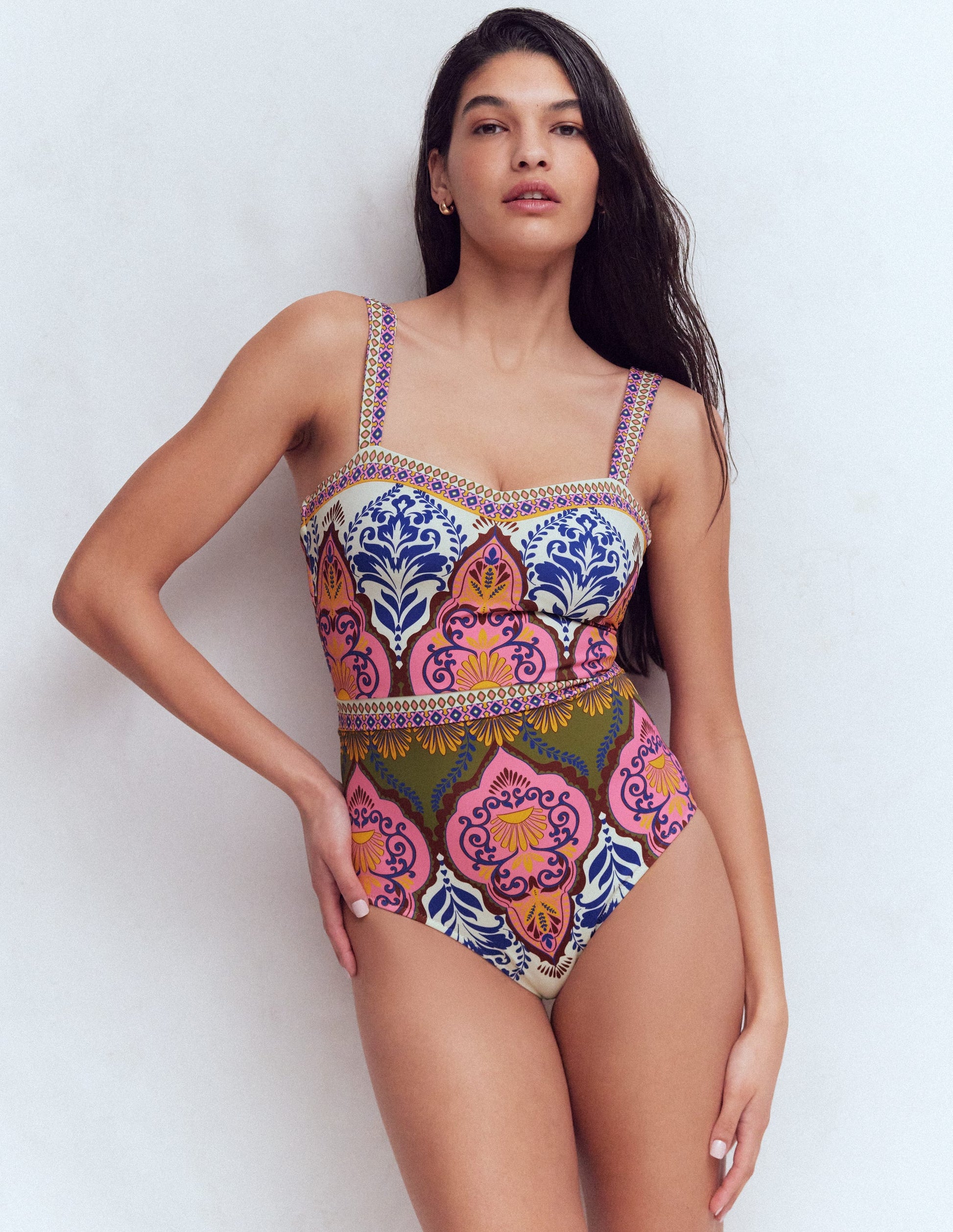 Clean Sweetheart Swimsuit-Multi, Ornamental Garden-7