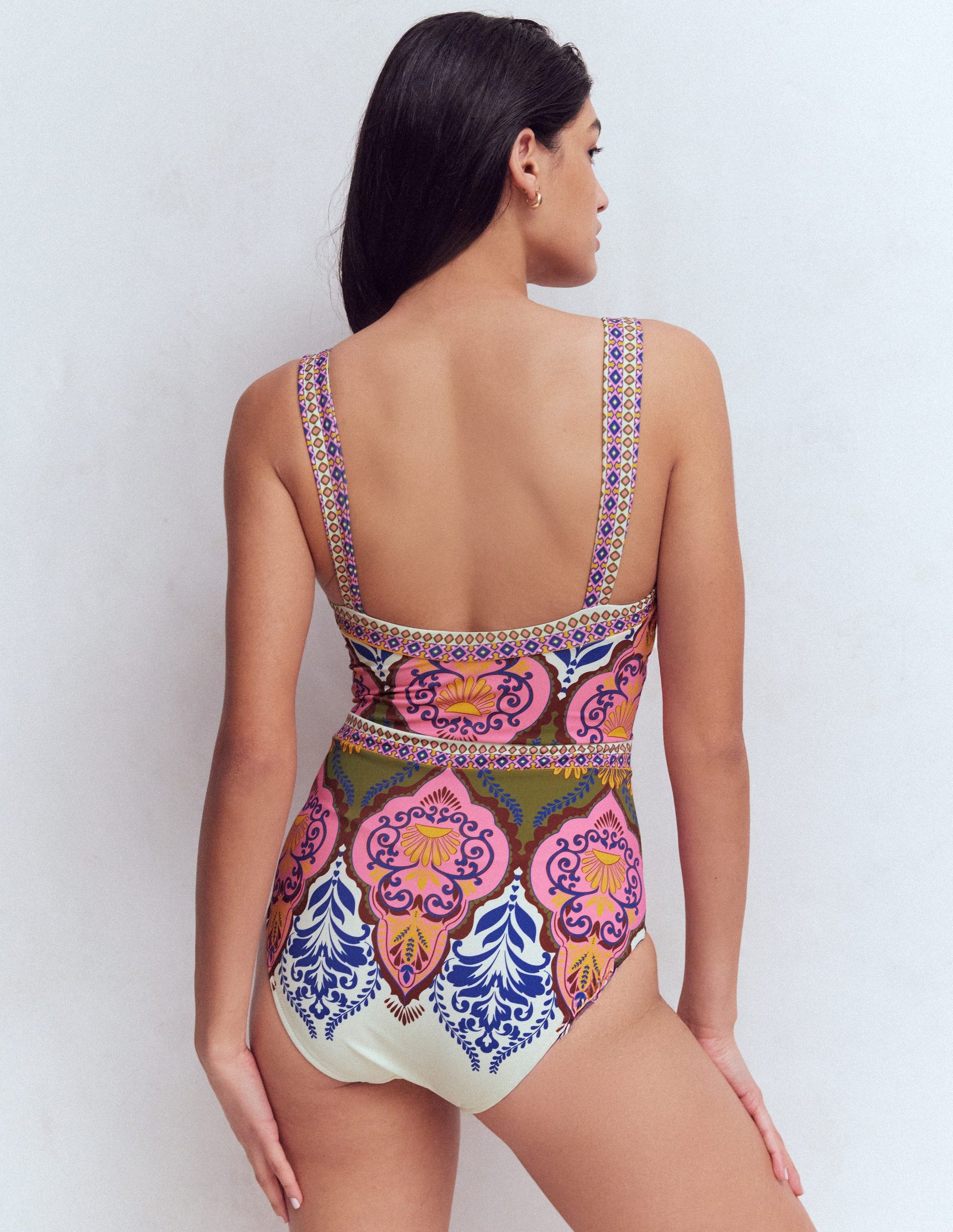 Clean Sweetheart Swimsuit-Multi, Ornamental Garden-8