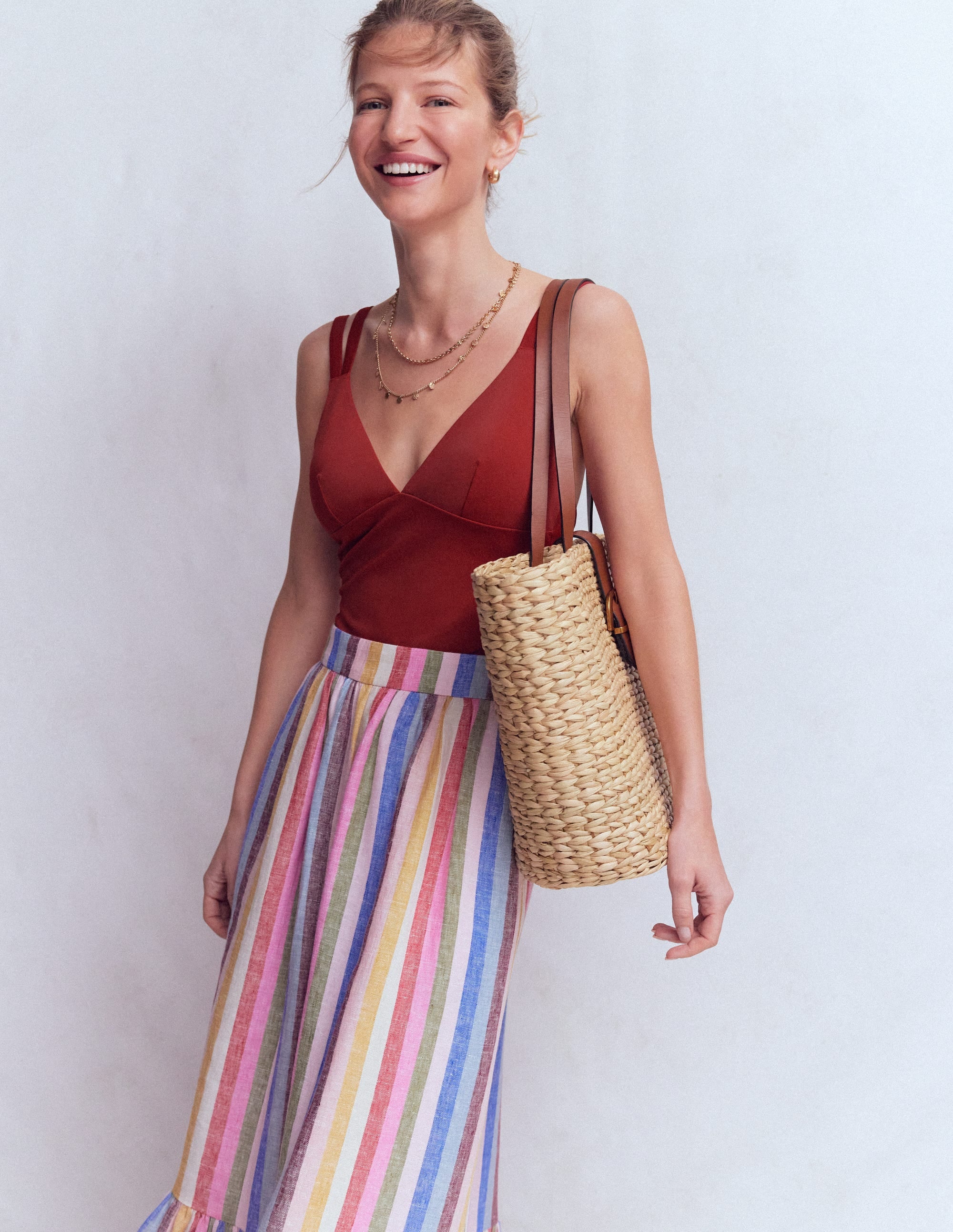 Arles Swimsuit - Paprika | Boden UK