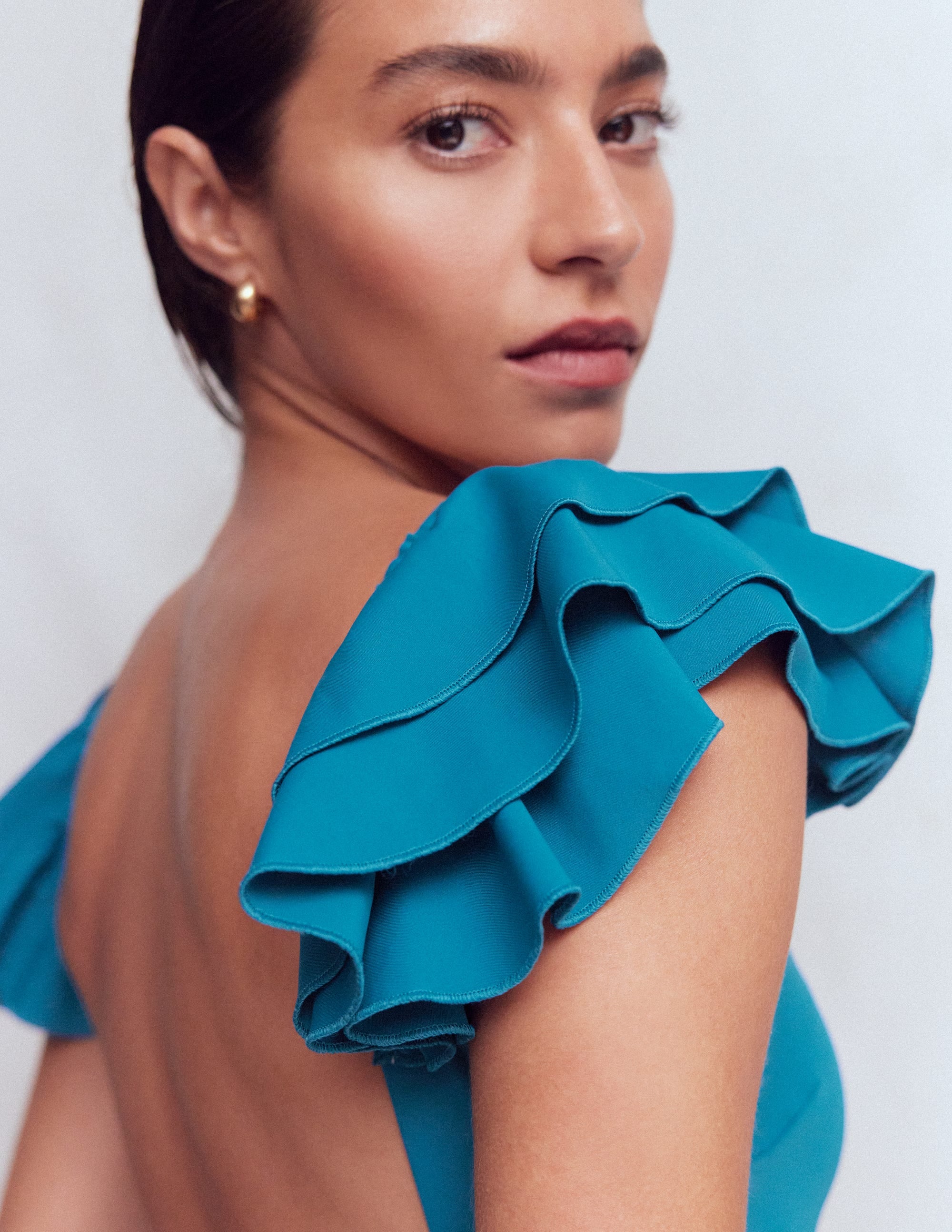 Mega Ruffle Swimsuit-Cosmo - Image 2