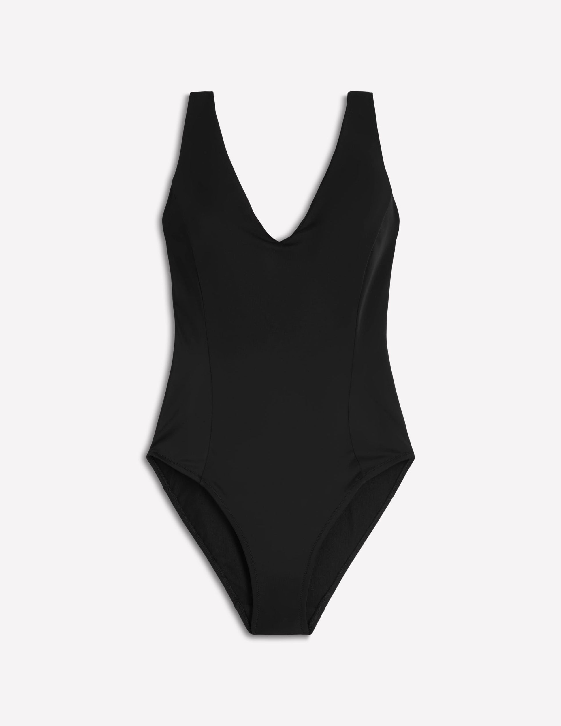 Strap Detail Swimsuit-Black-5