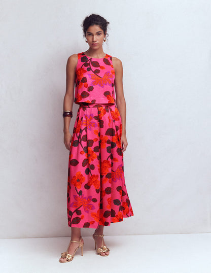 Occasion Shell Top-Multi, Elaborate Bloom-4