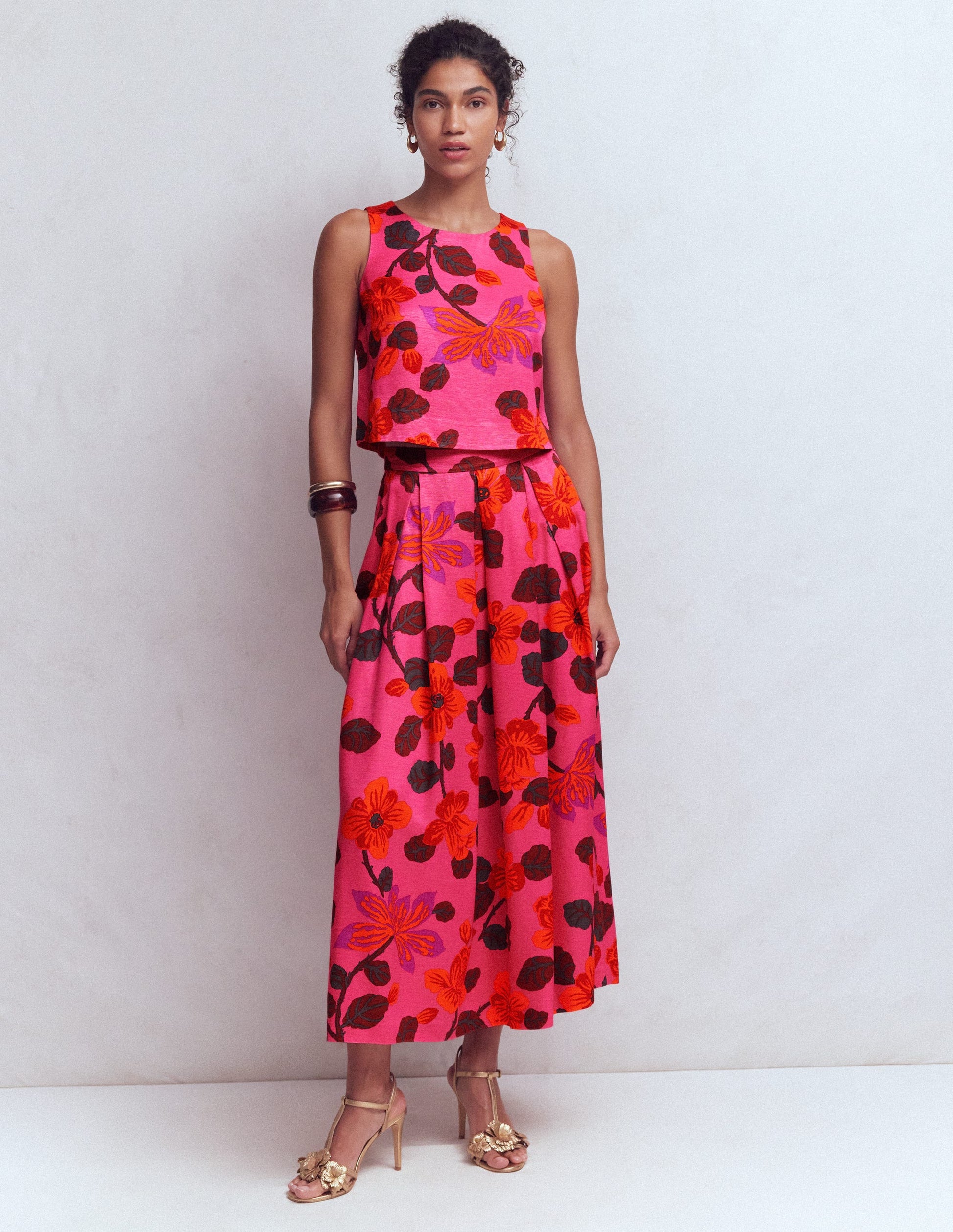 Occasion Shell Top-Multi, Elaborate Bloom-6